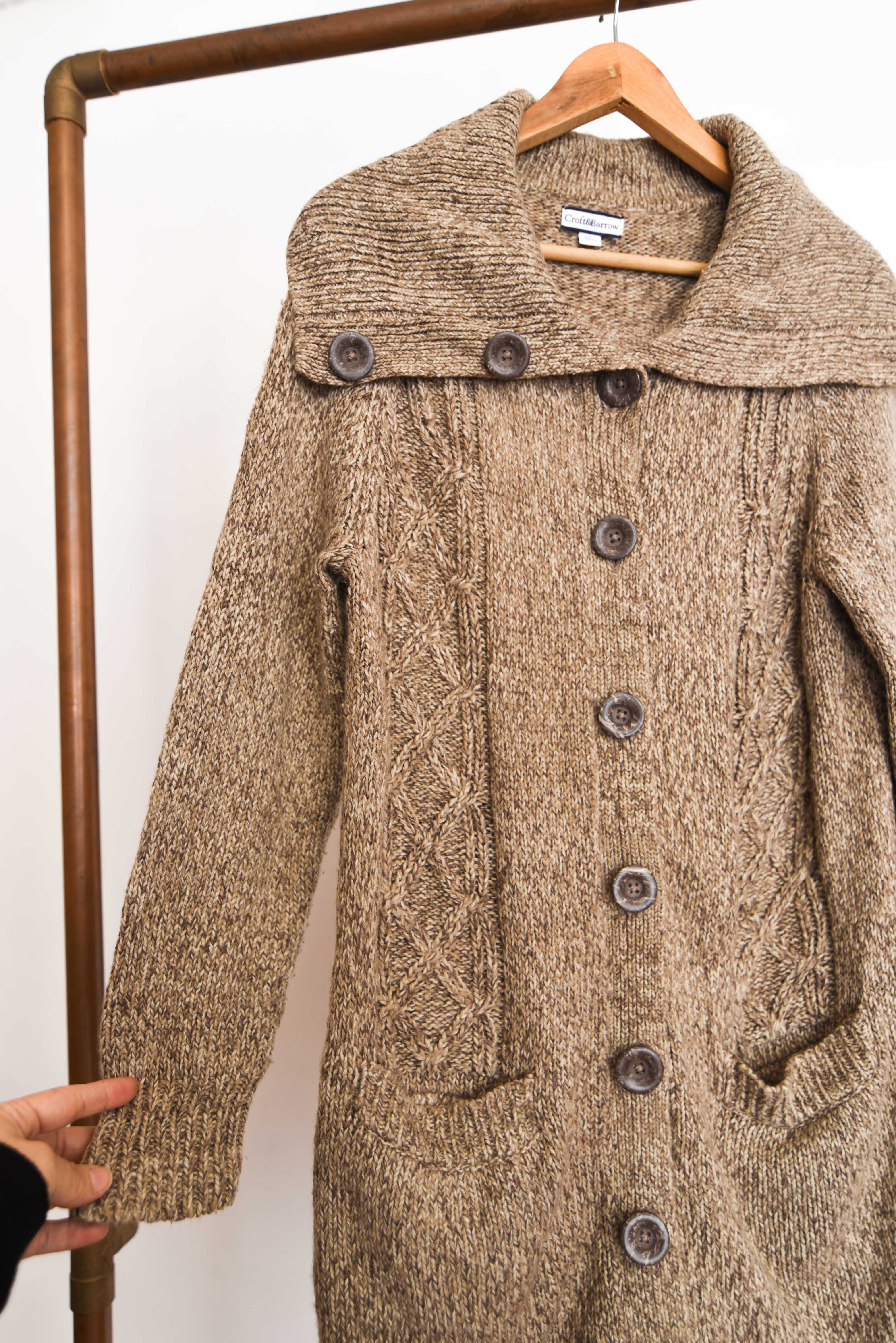 Cardigan café midi