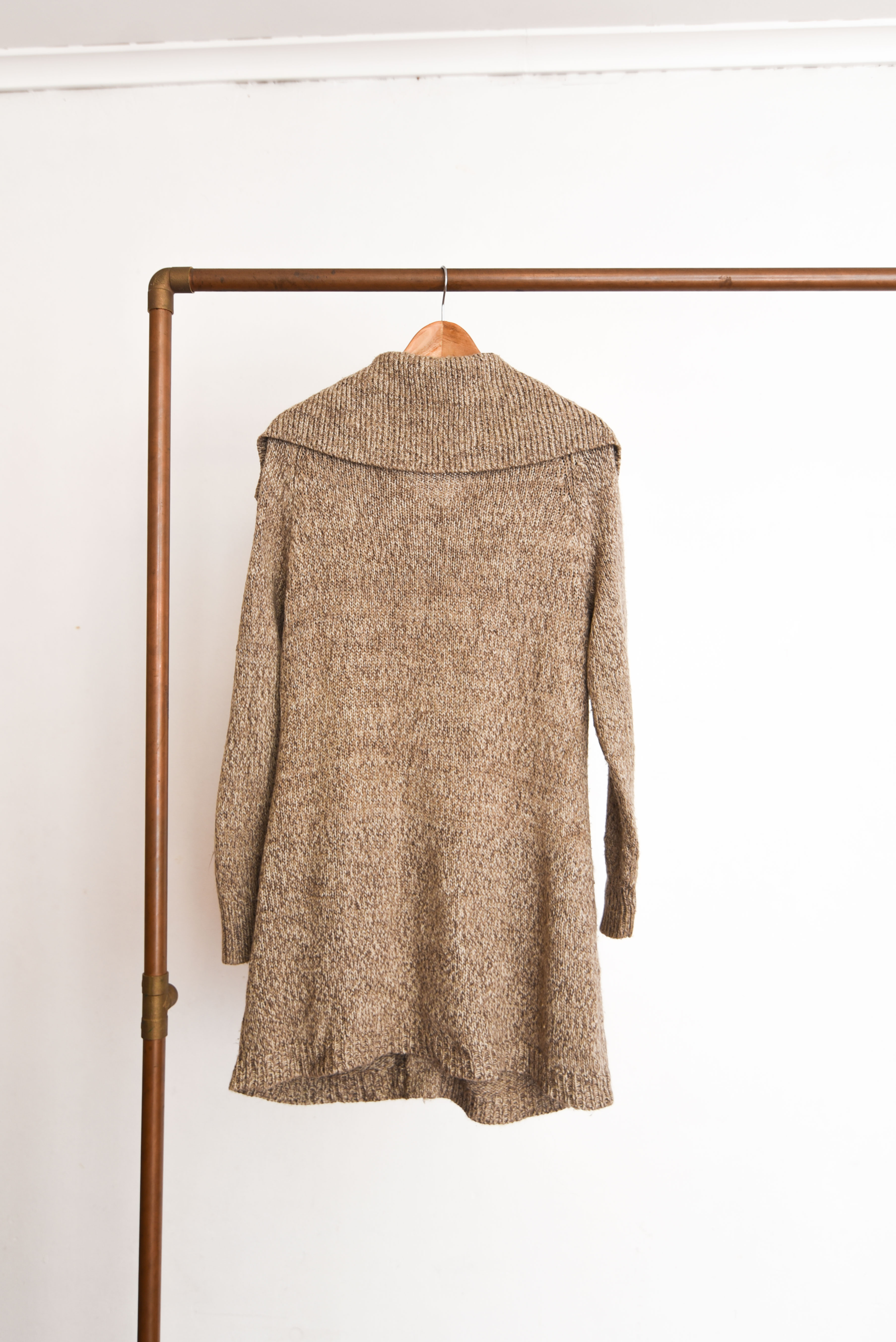Cardigan café midi