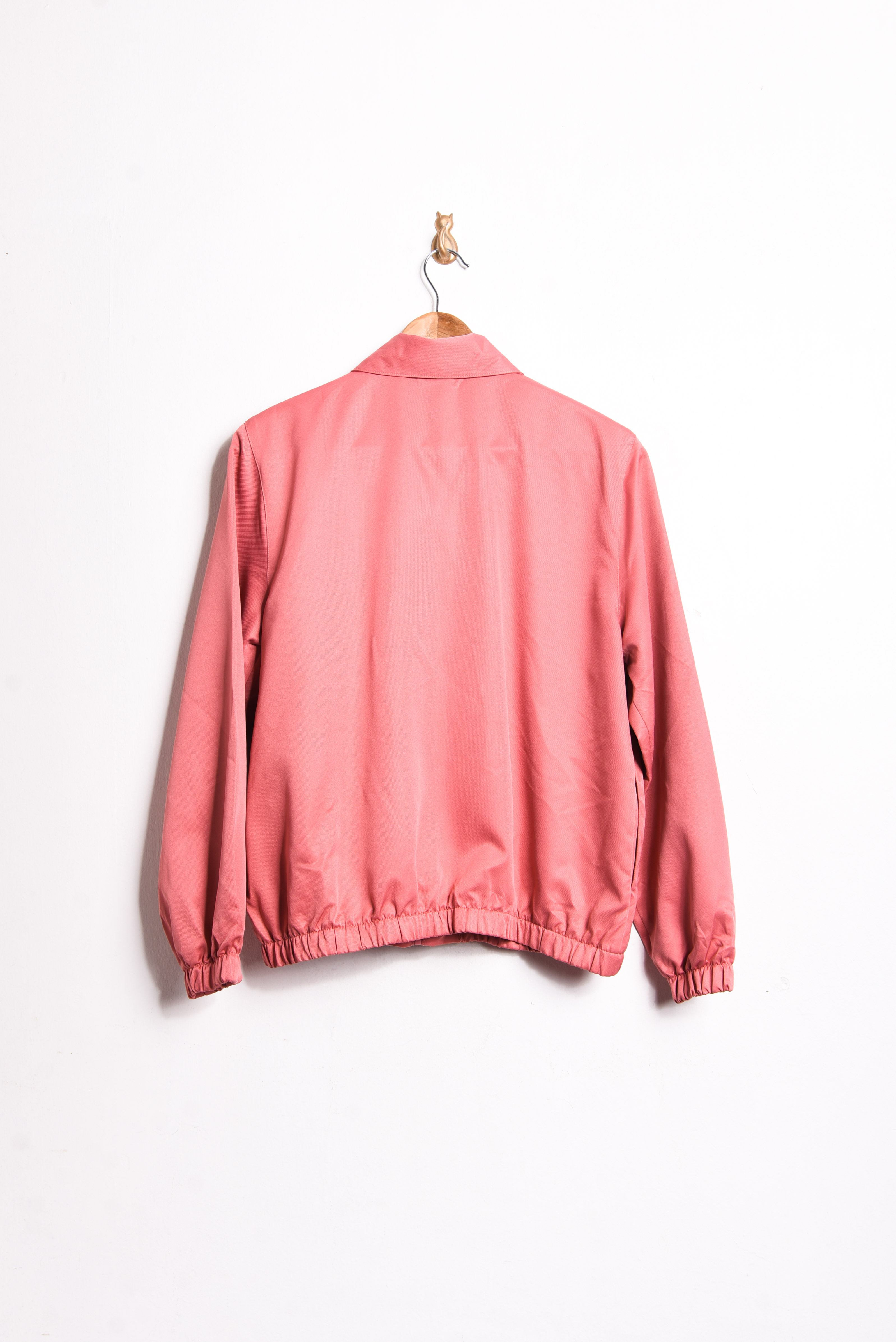 Bomber jacket pink bordada vintage