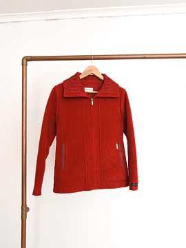 Chaqueta roja lana Korea