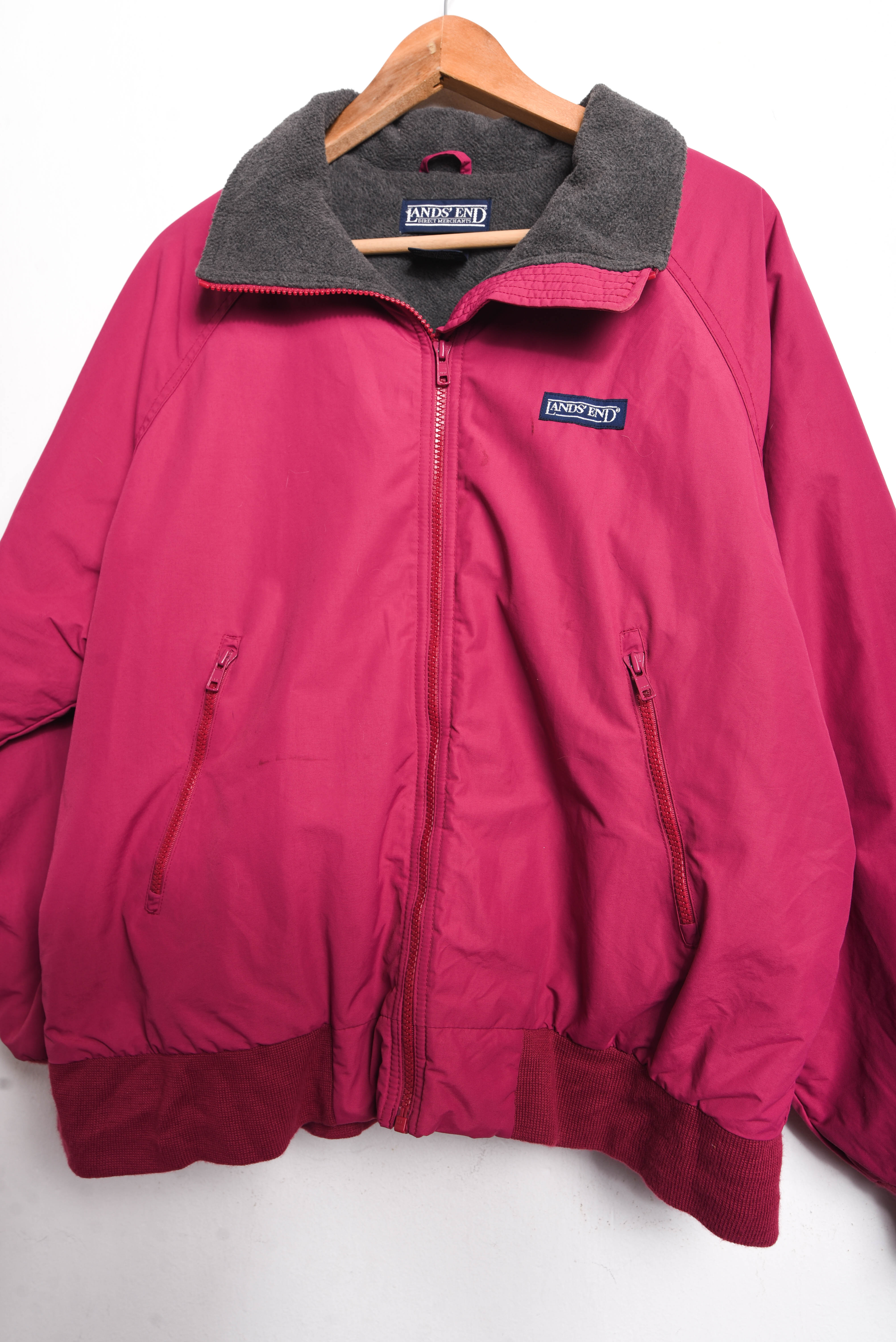 Parka magenta 90s