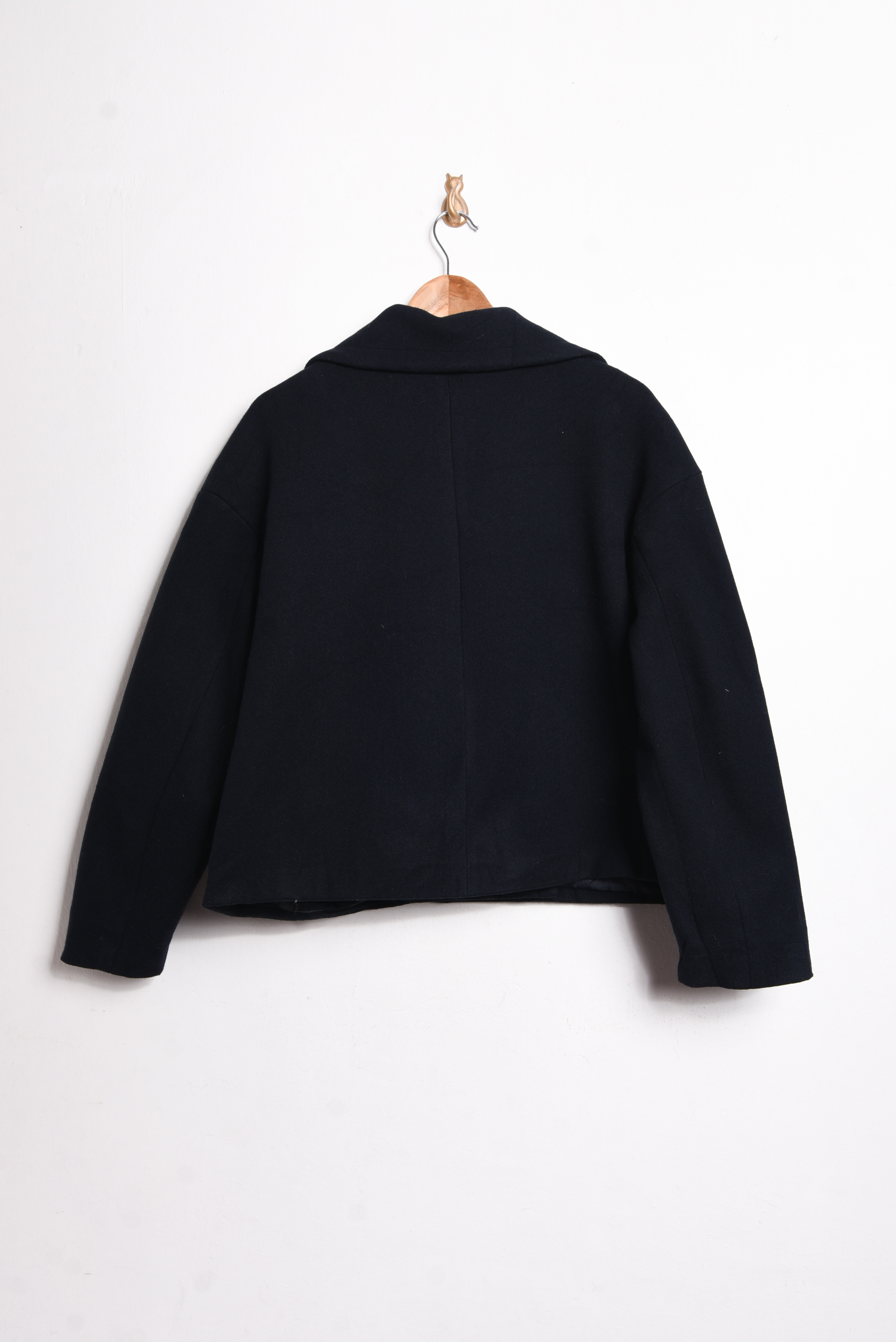 Chaqueta navy crop