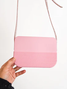 Cartera Melissa rosa pastel