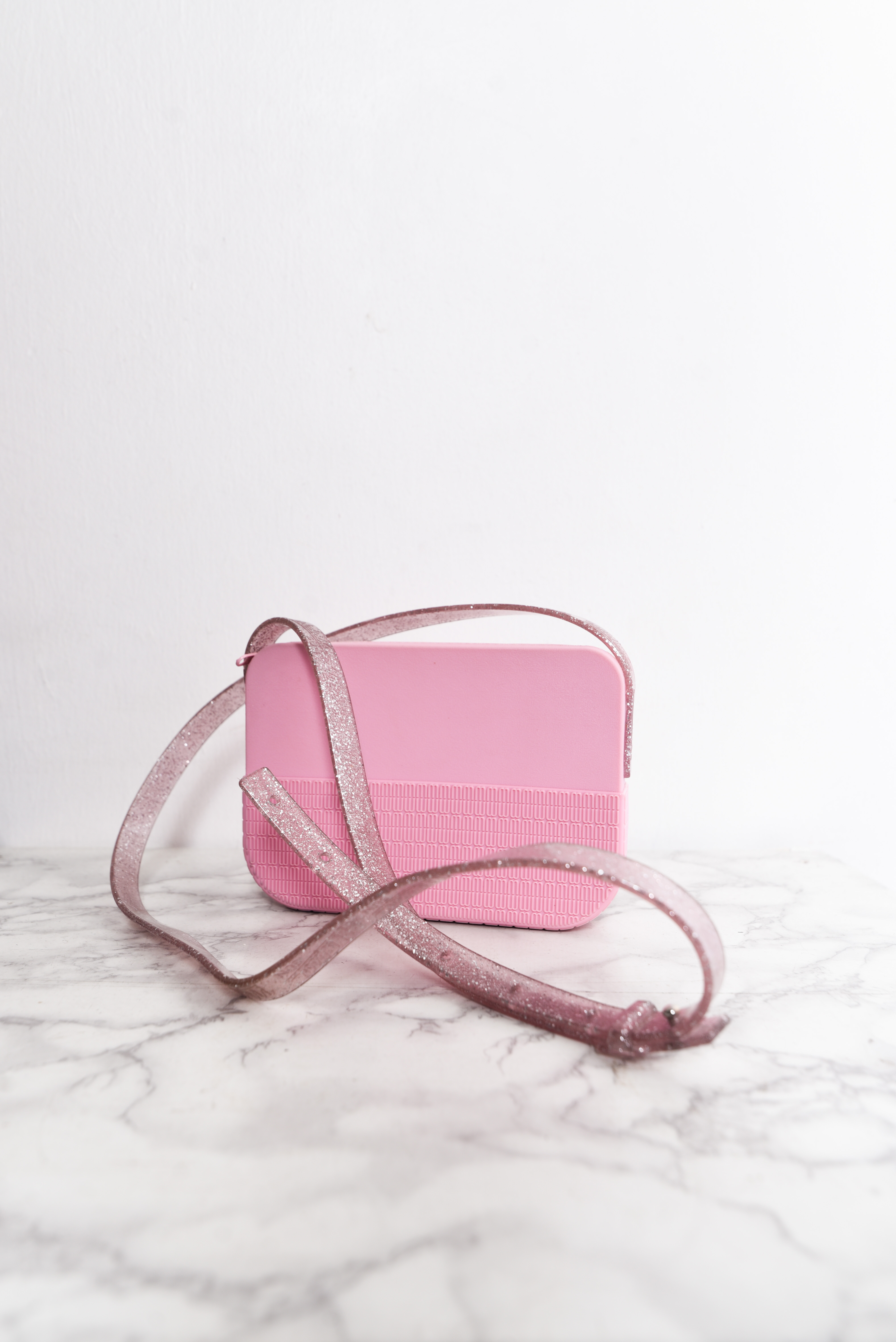 Cartera Melissa rosa pastel