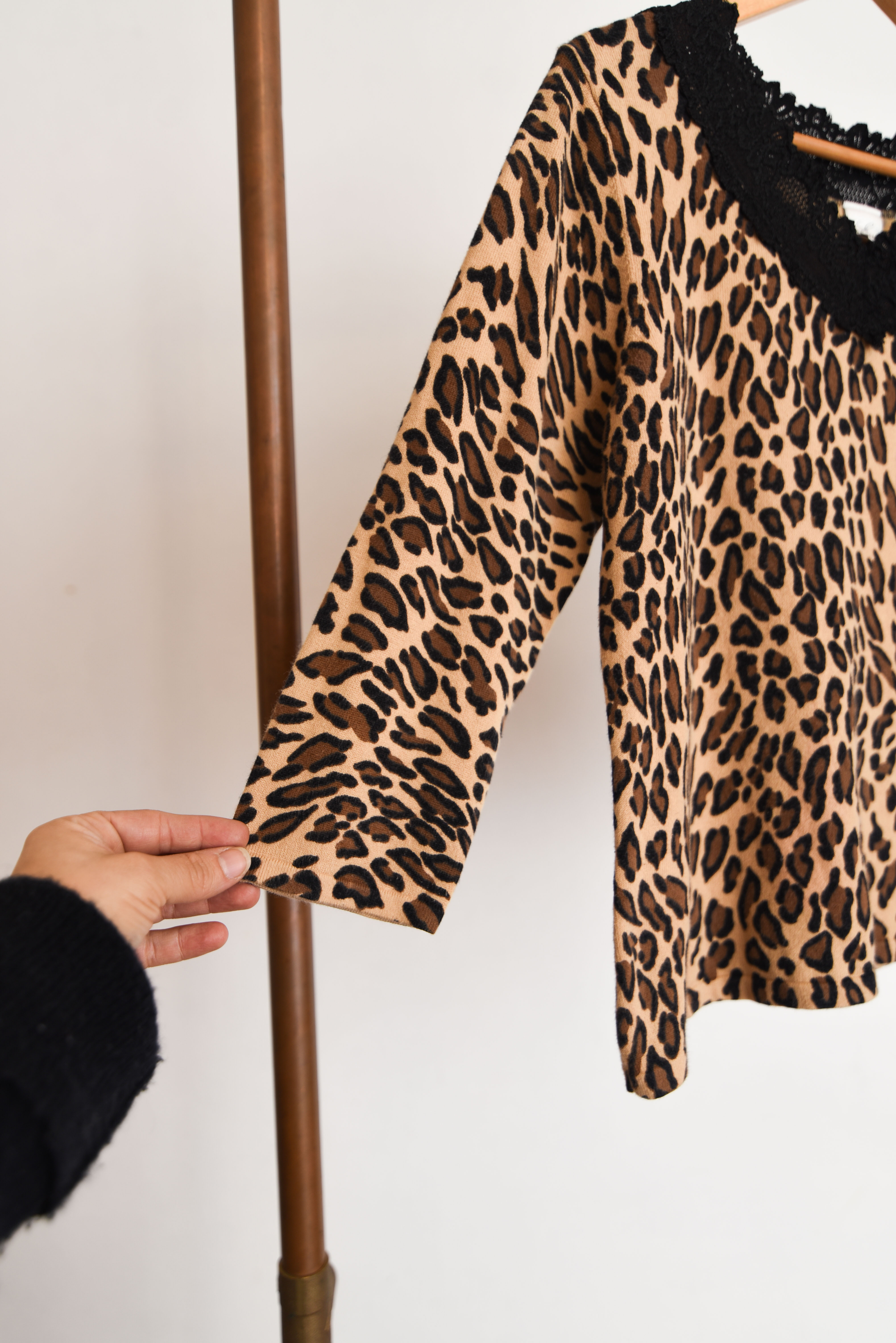 Top y2k animal print