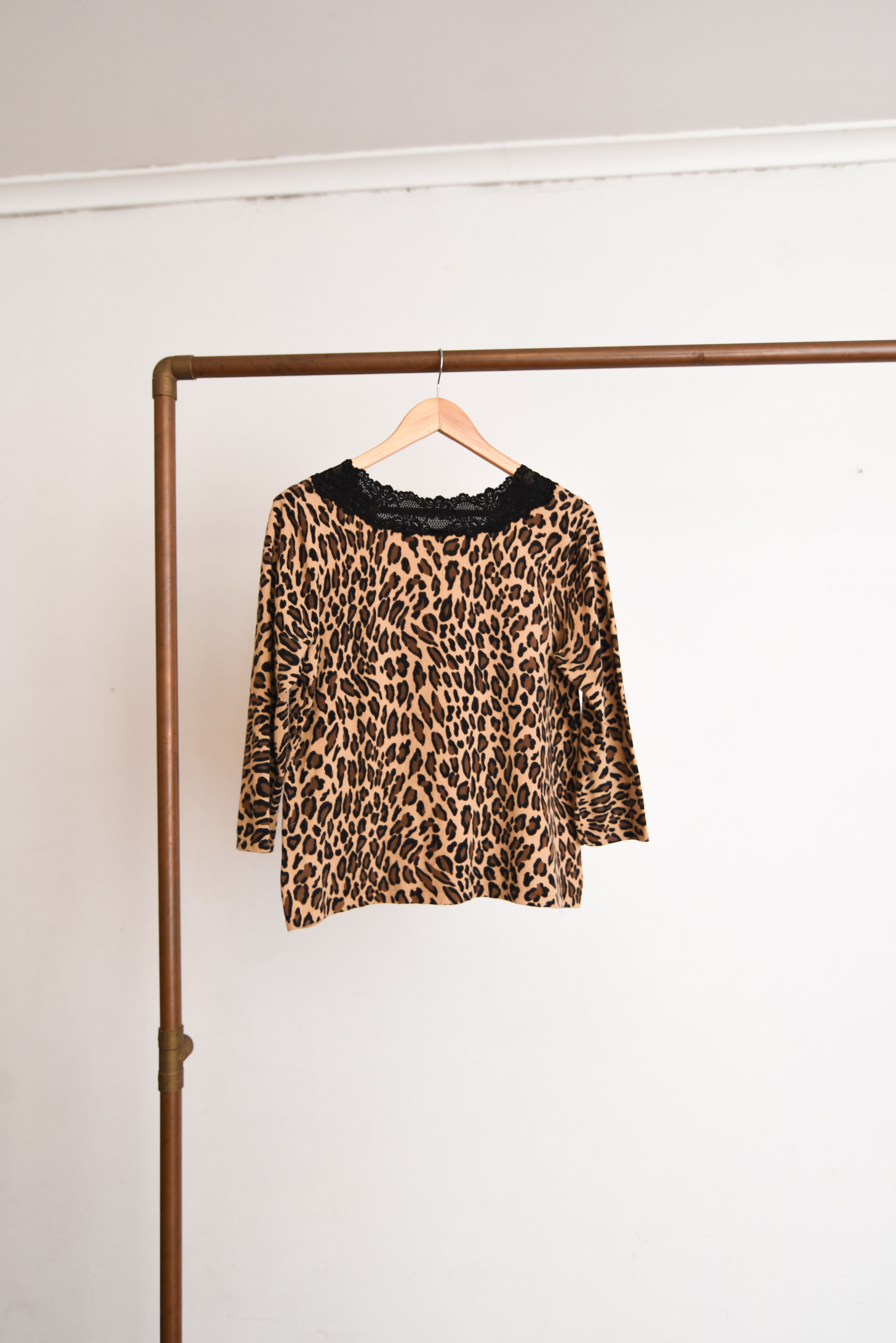 Top y2k animal print