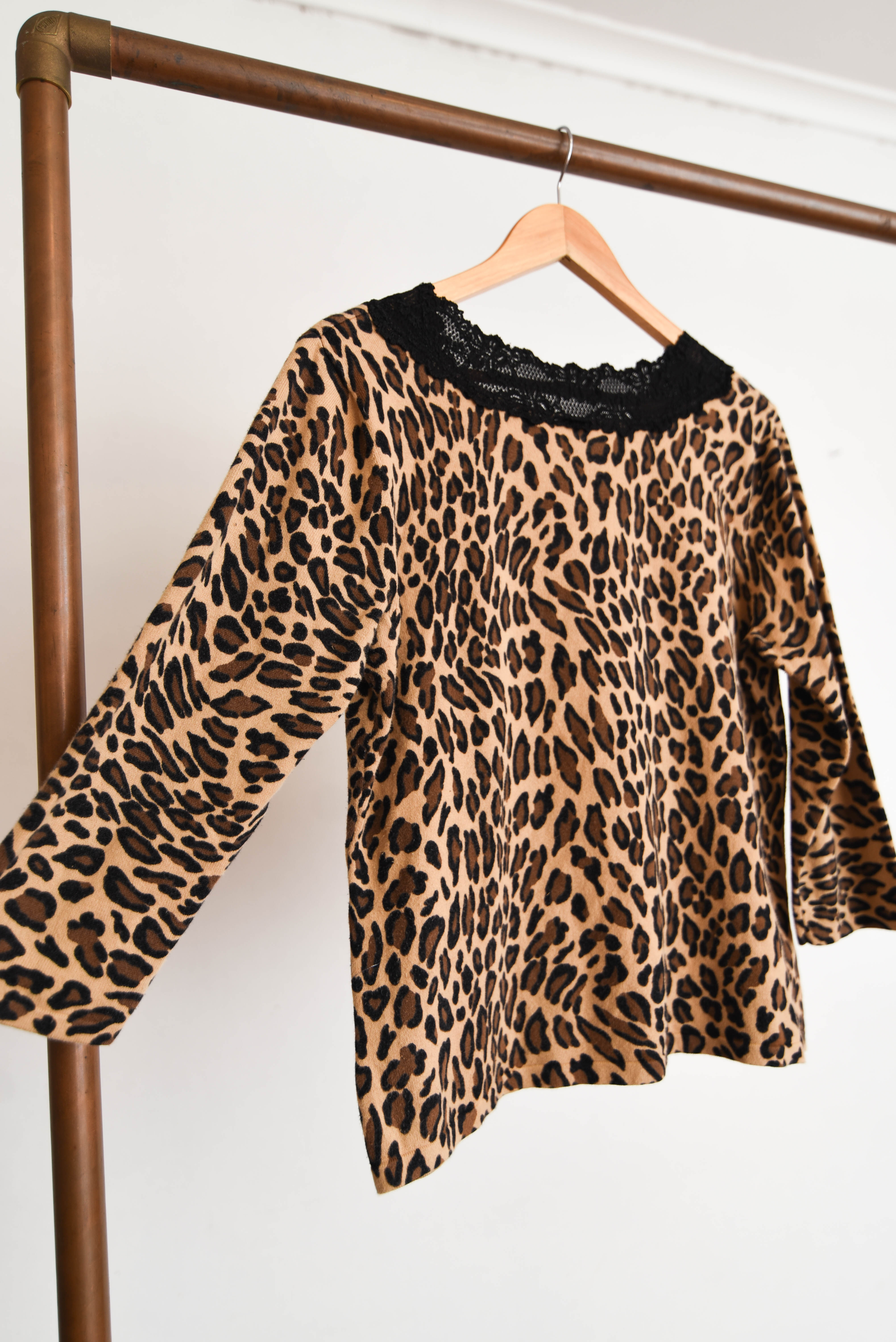 Top y2k animal print