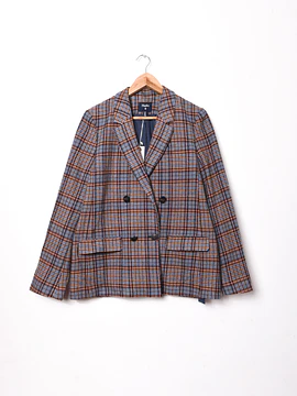 Blazer blue Principe de Gales