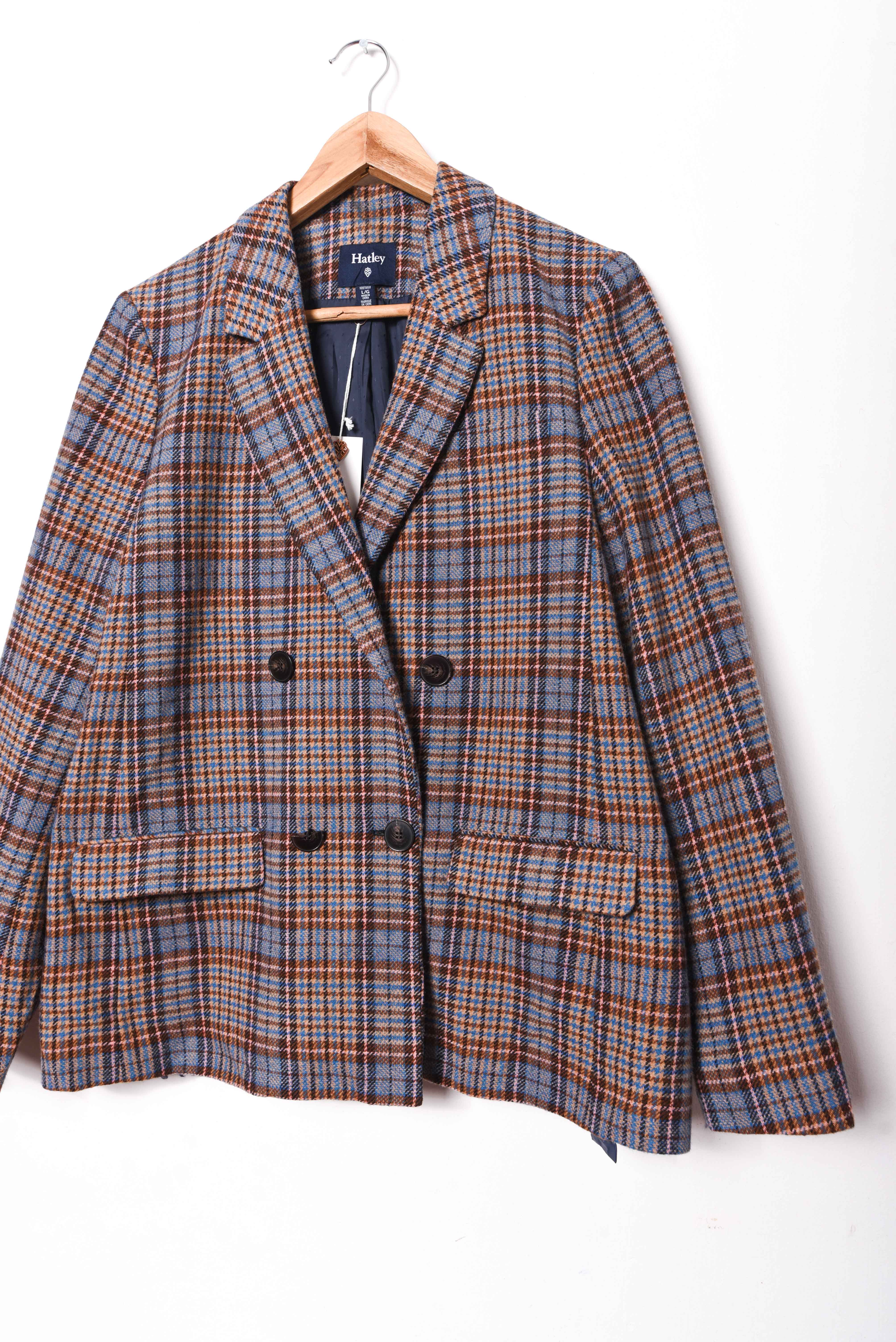 Blazer blue Principe de Gales