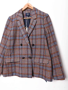 Blazer blue Principe de Gales