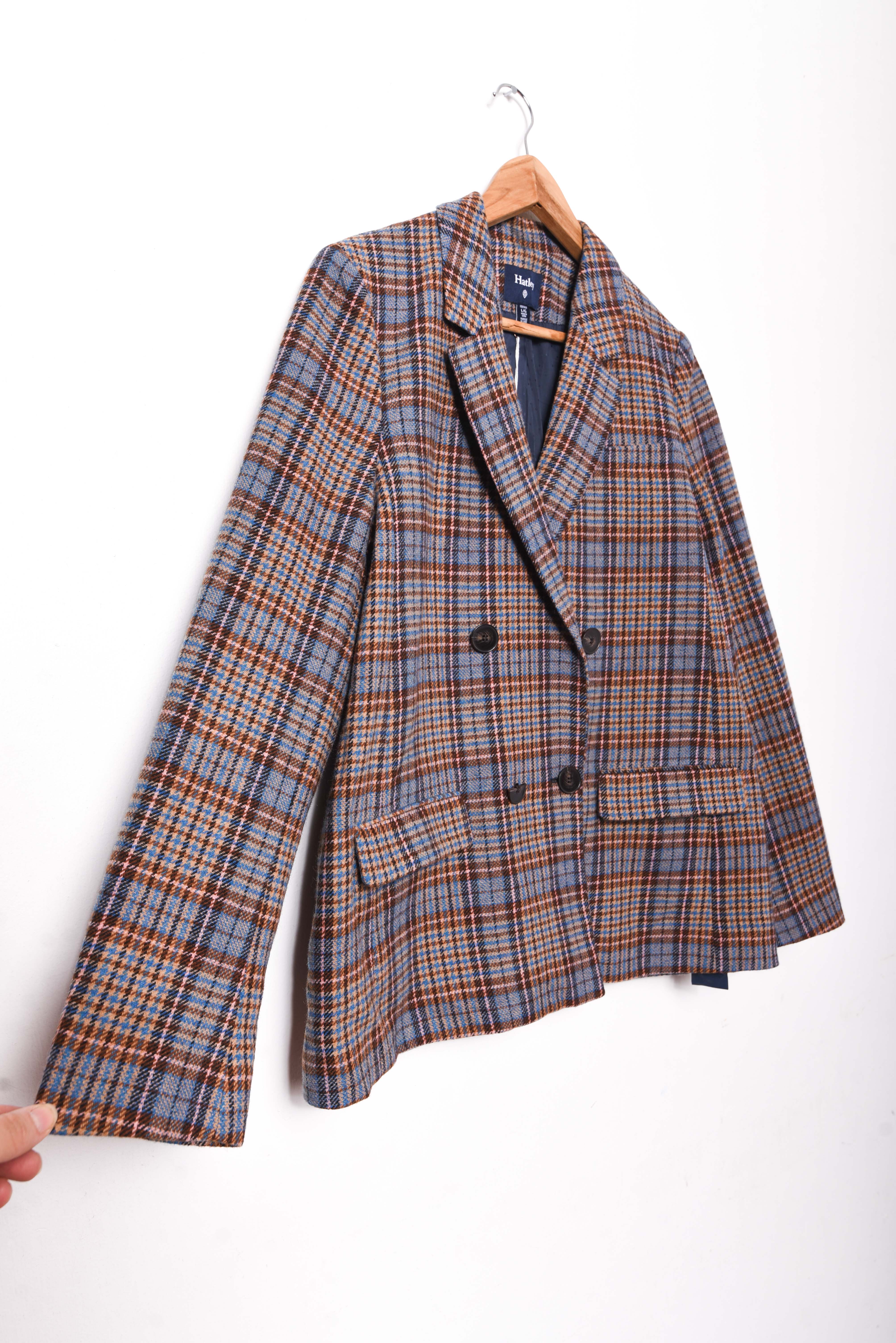 Blazer blue Principe de Gales
