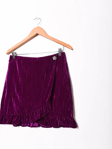 Falda terciopelo Topshop