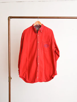 Camisa roja denim 90s