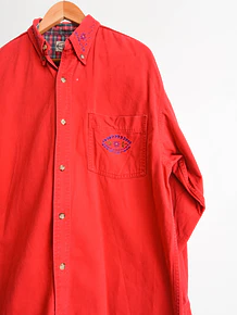 Camisa roja denim 90s