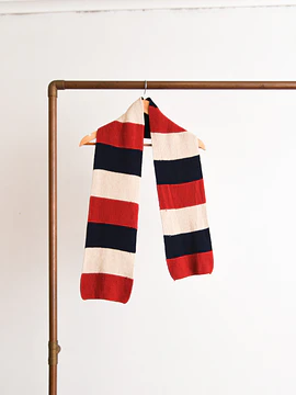 Bufanda tricolor 90s