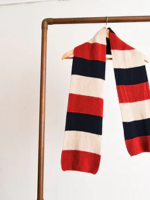 Bufanda tricolor 90s