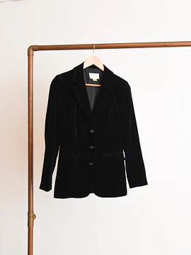 Blazer 80s velvet