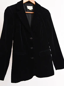 Blazer 80s velvet