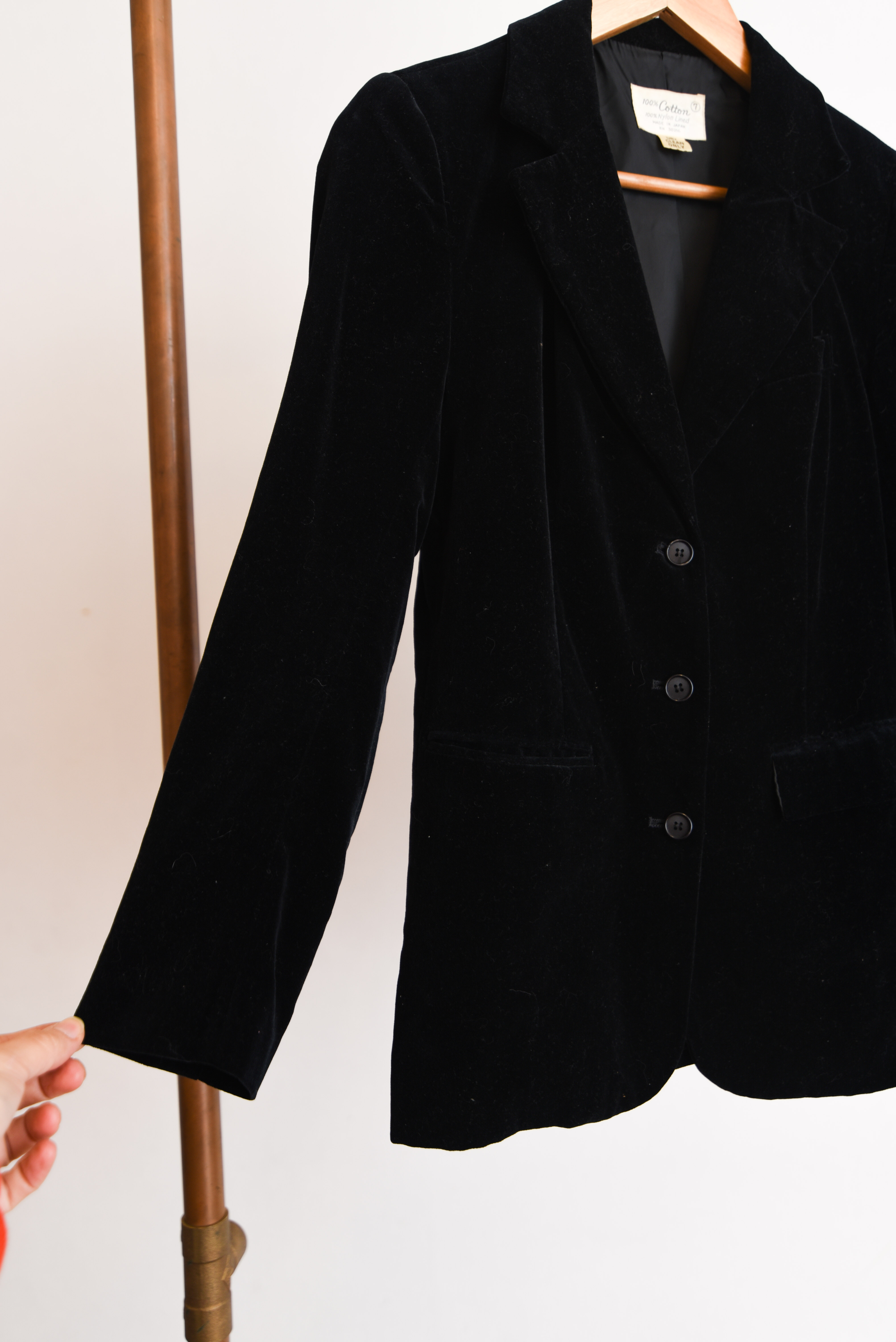 Blazer 80s velvet