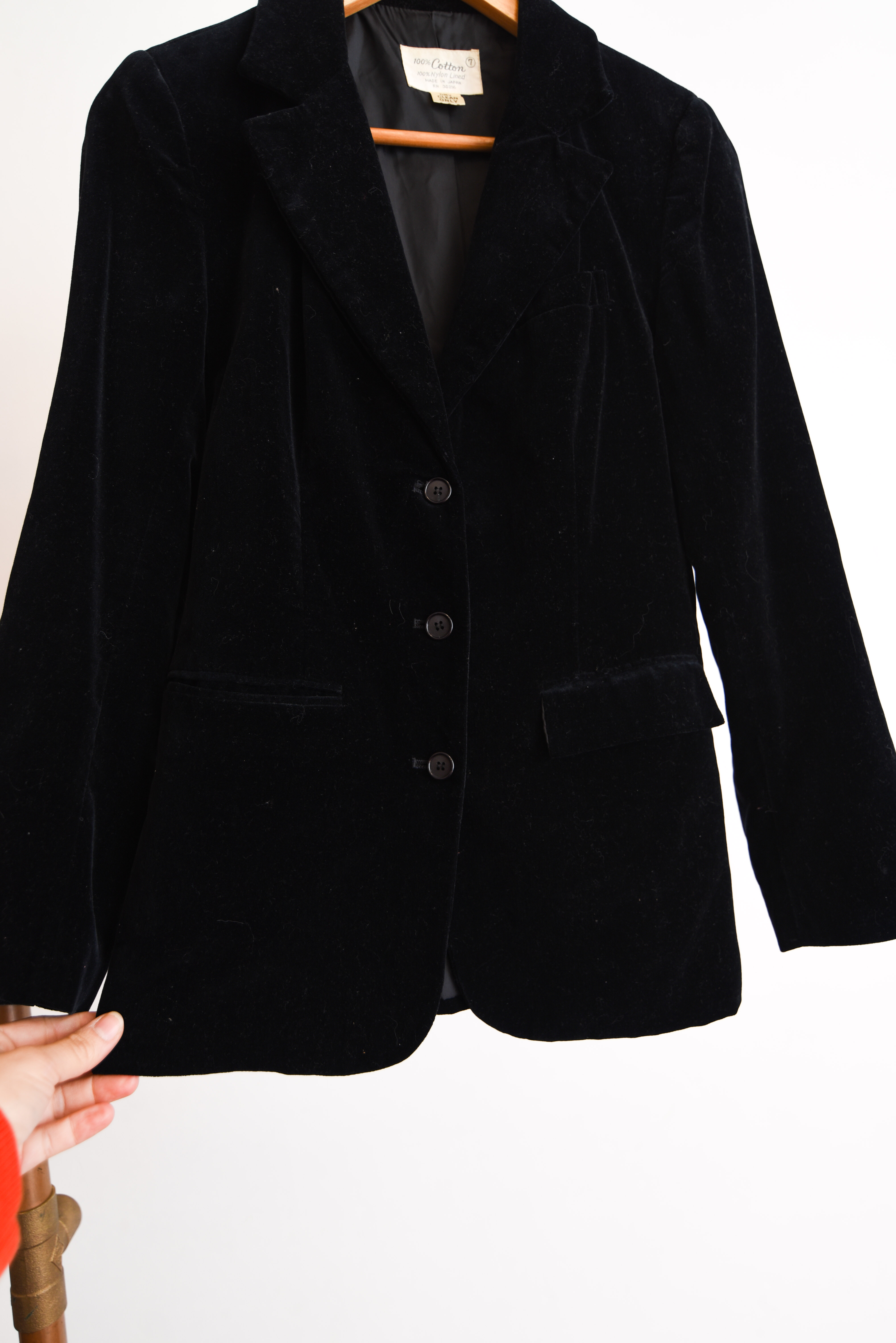 Blazer 80s velvet