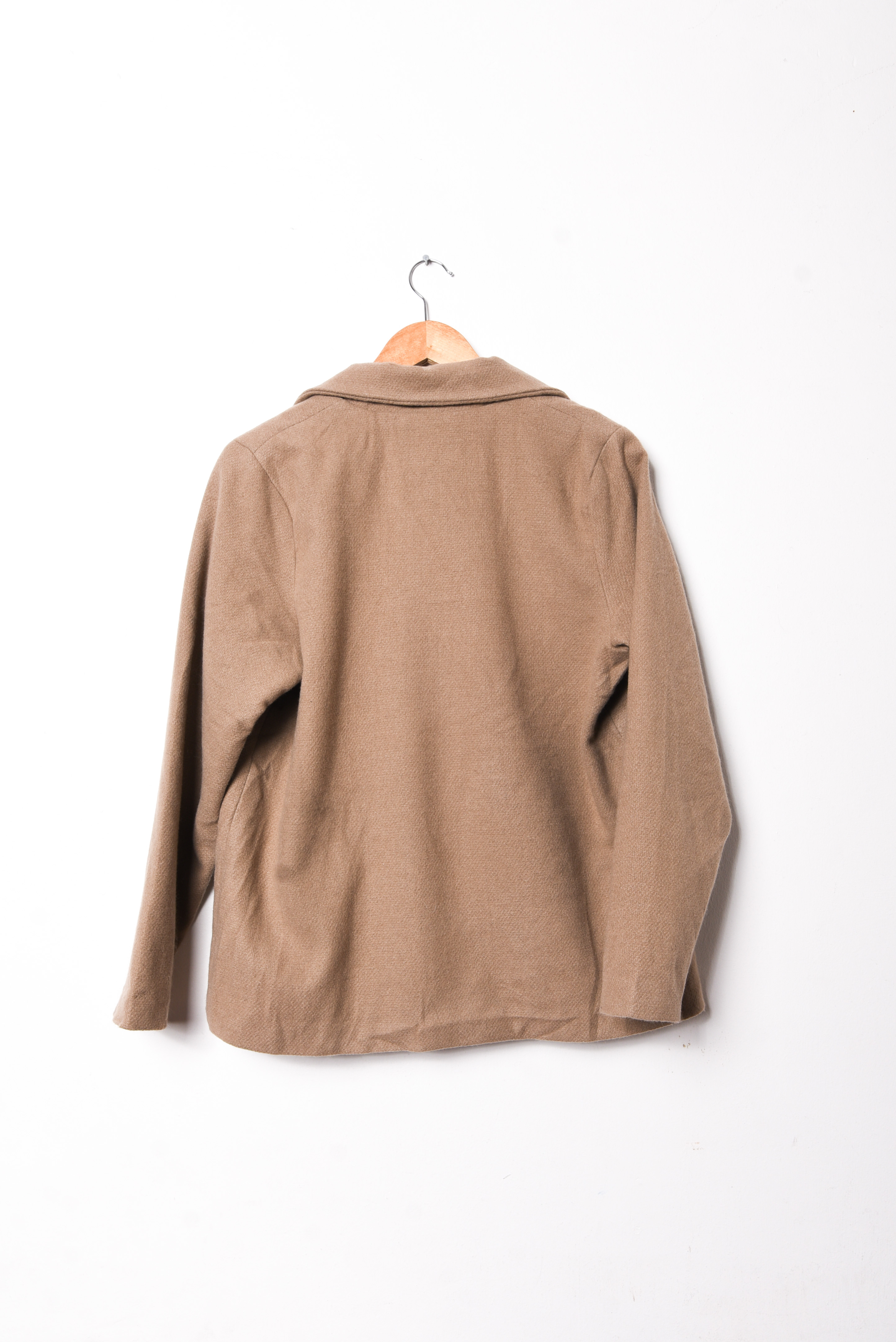 Blazer café claro botones