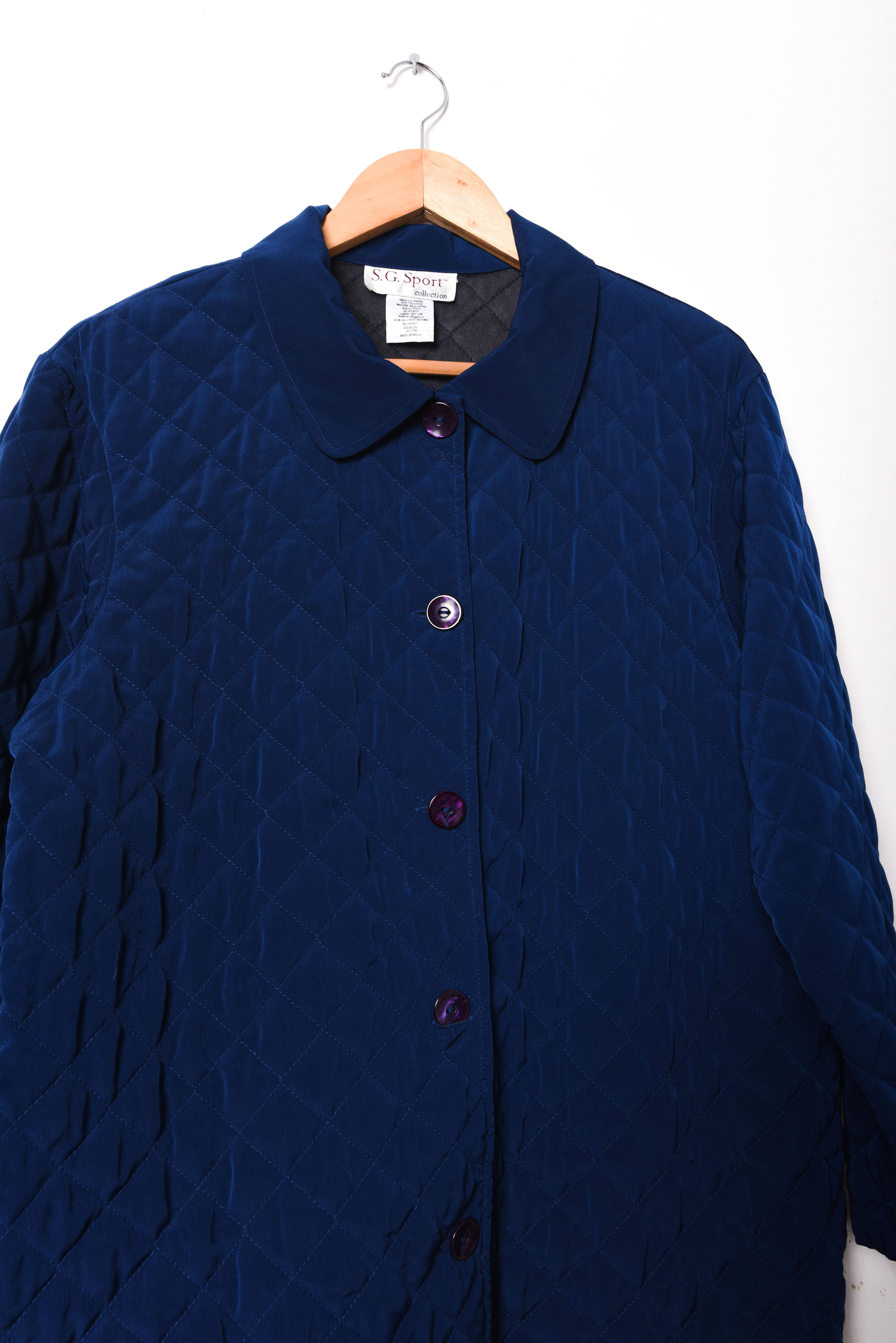Chaqueta blue quilted