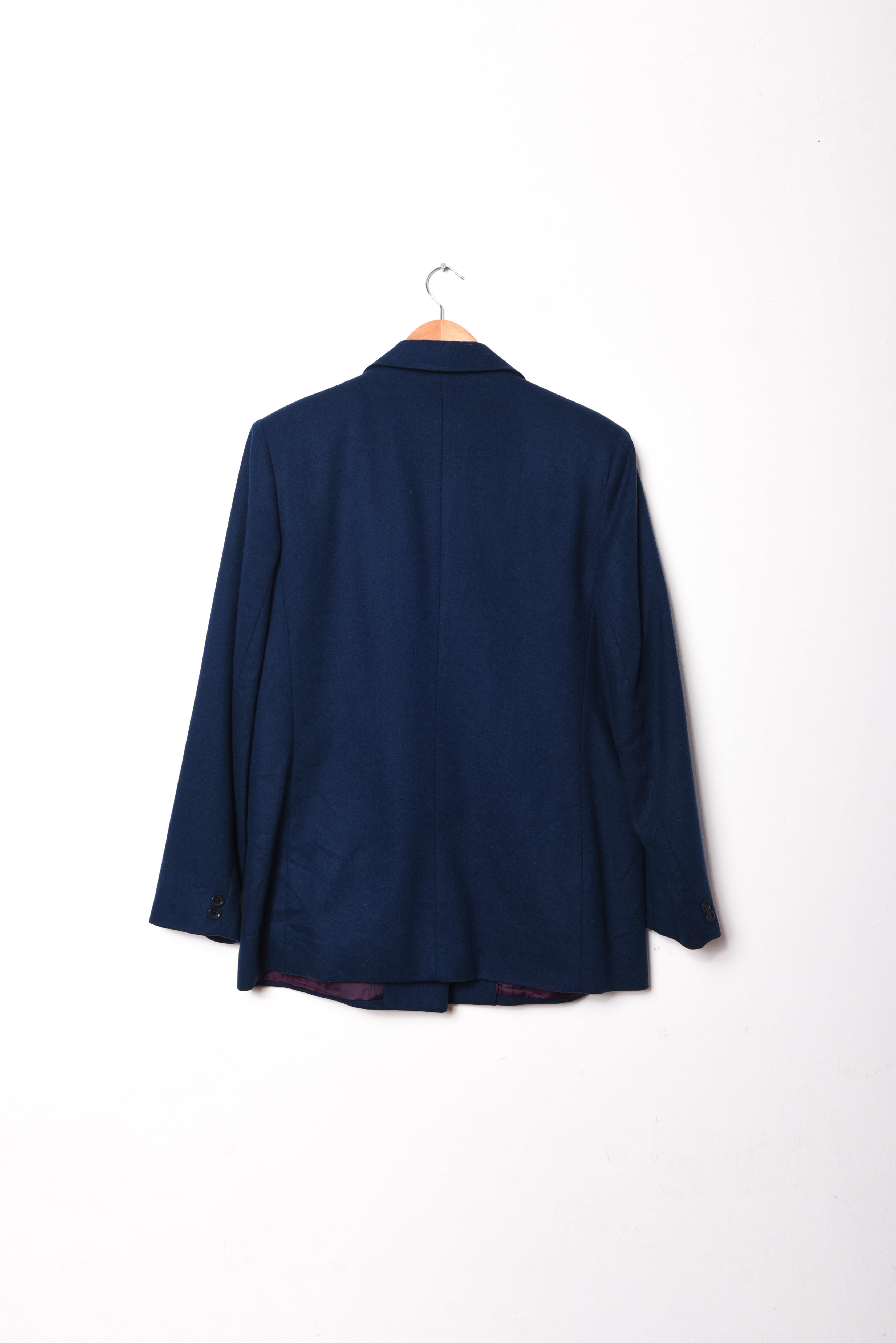 Blazer azul 90s lana