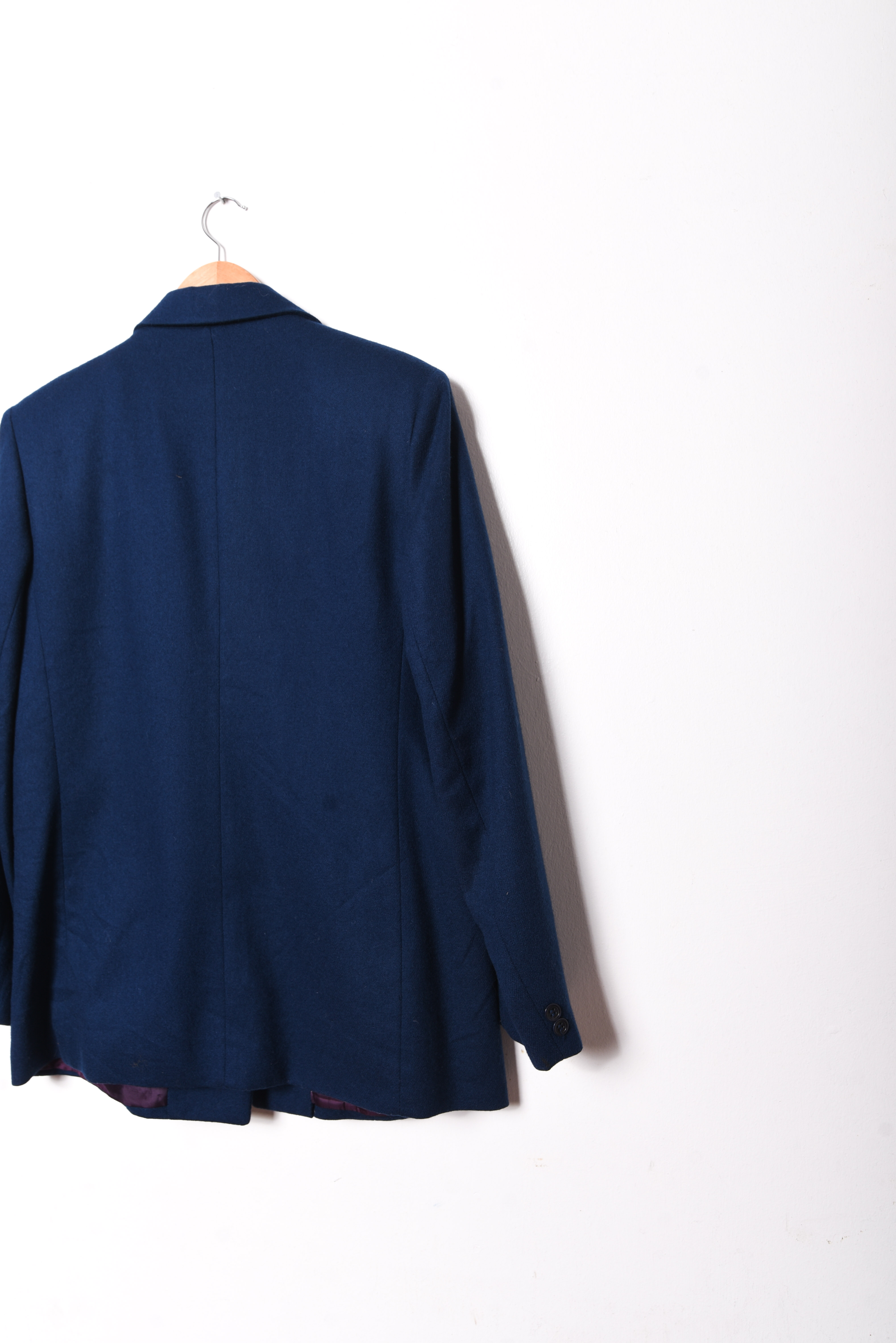 Blazer azul 90s lana