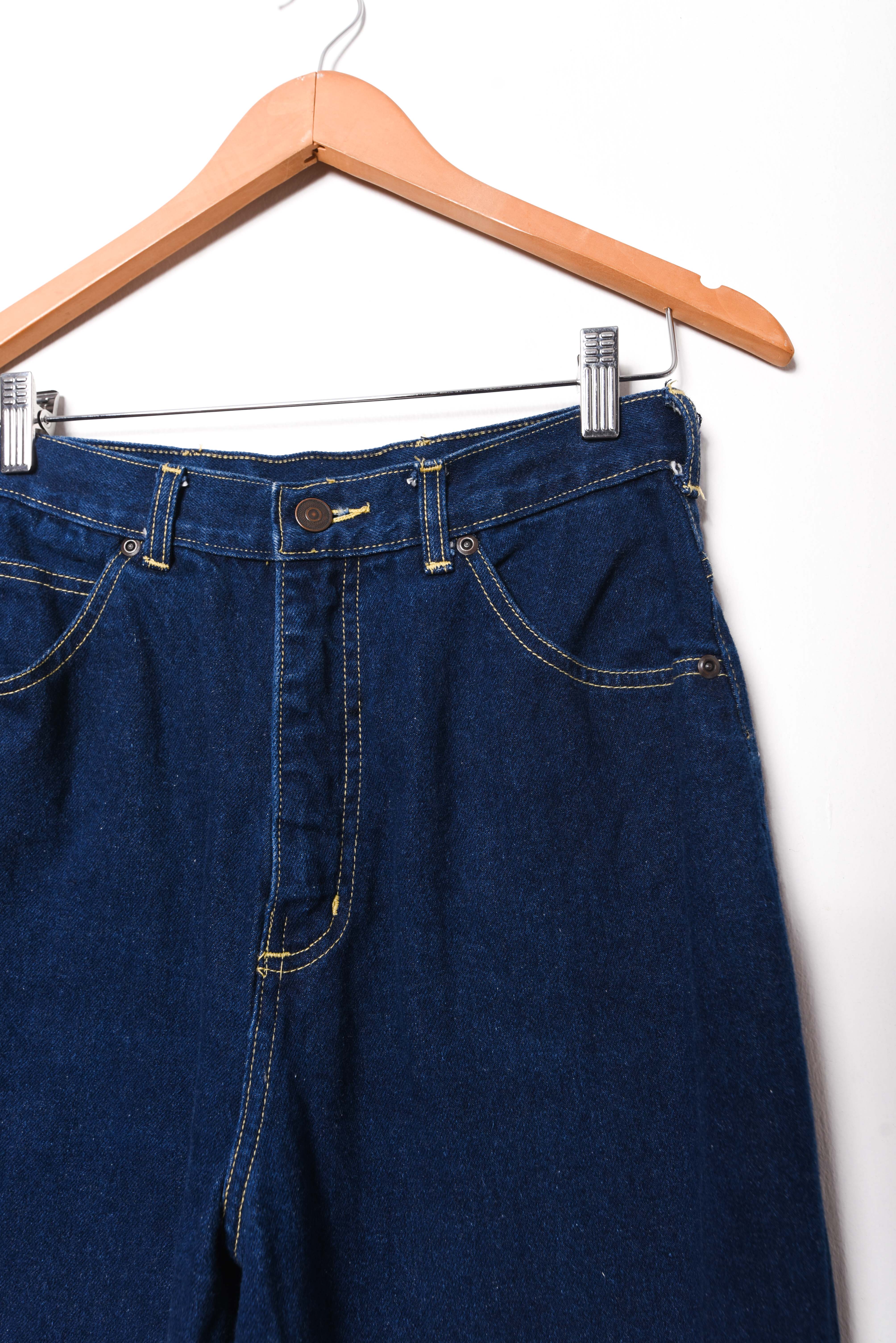 Jeans blue denim 90s