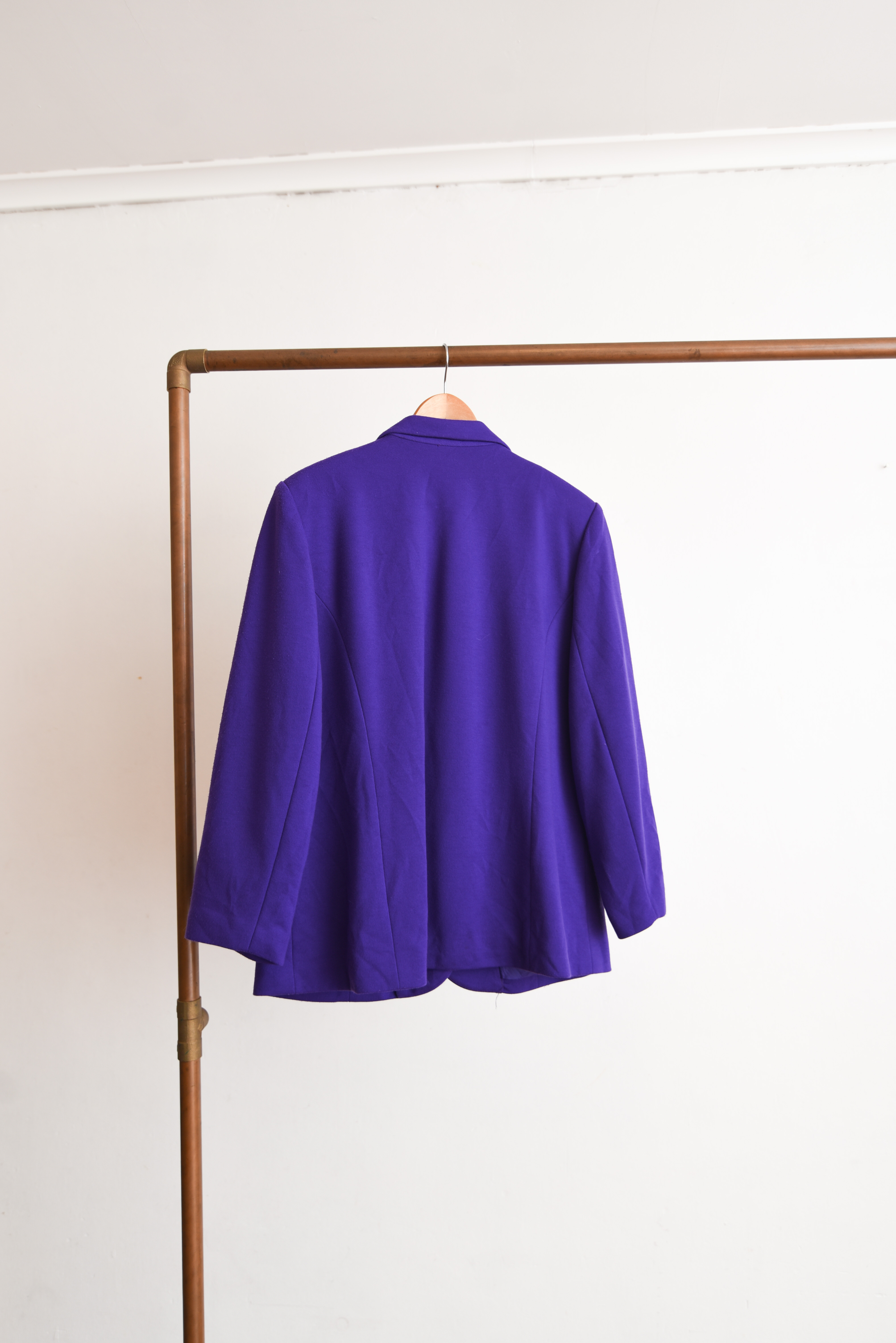 Blazer morado 80s