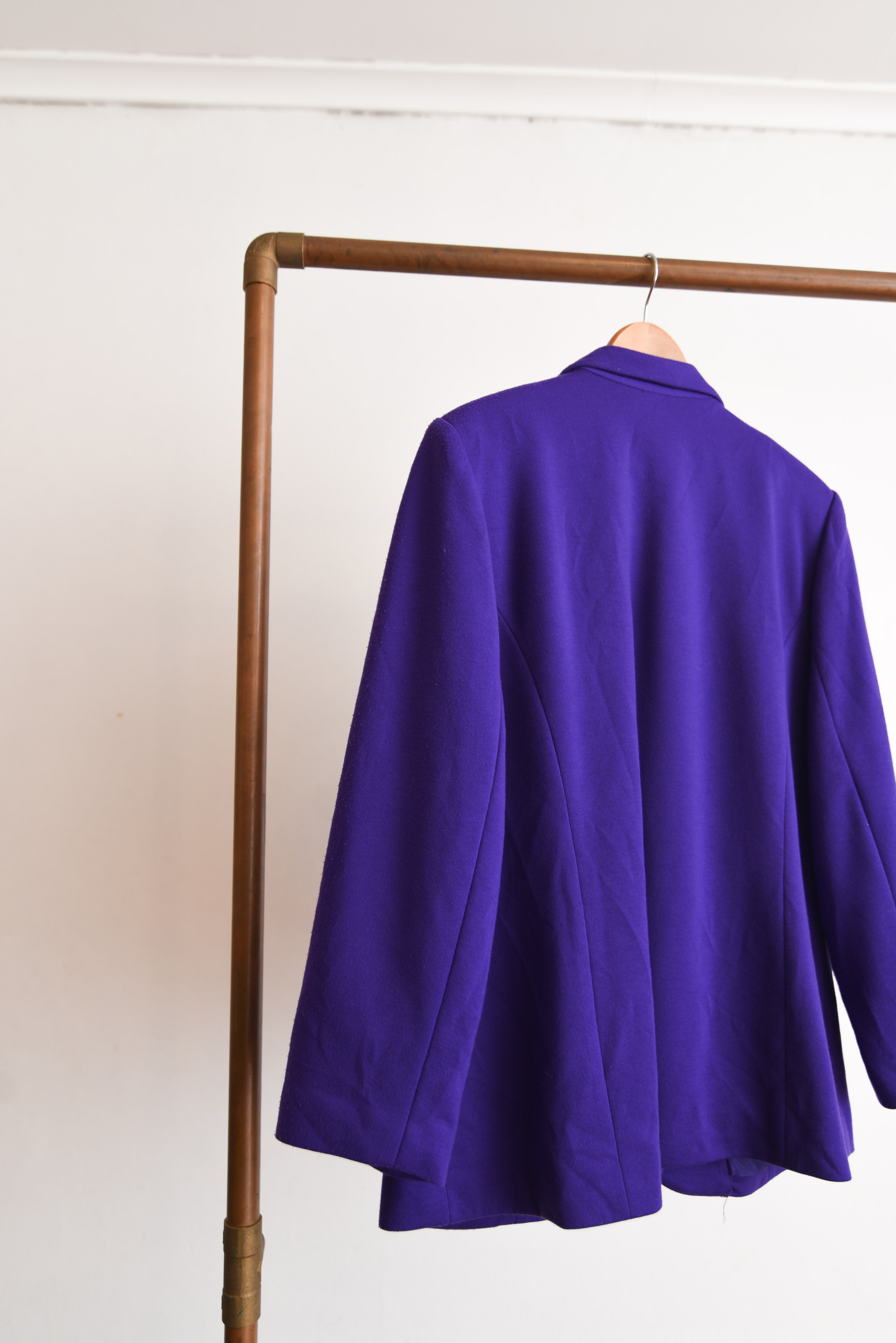 Blazer morado 80s