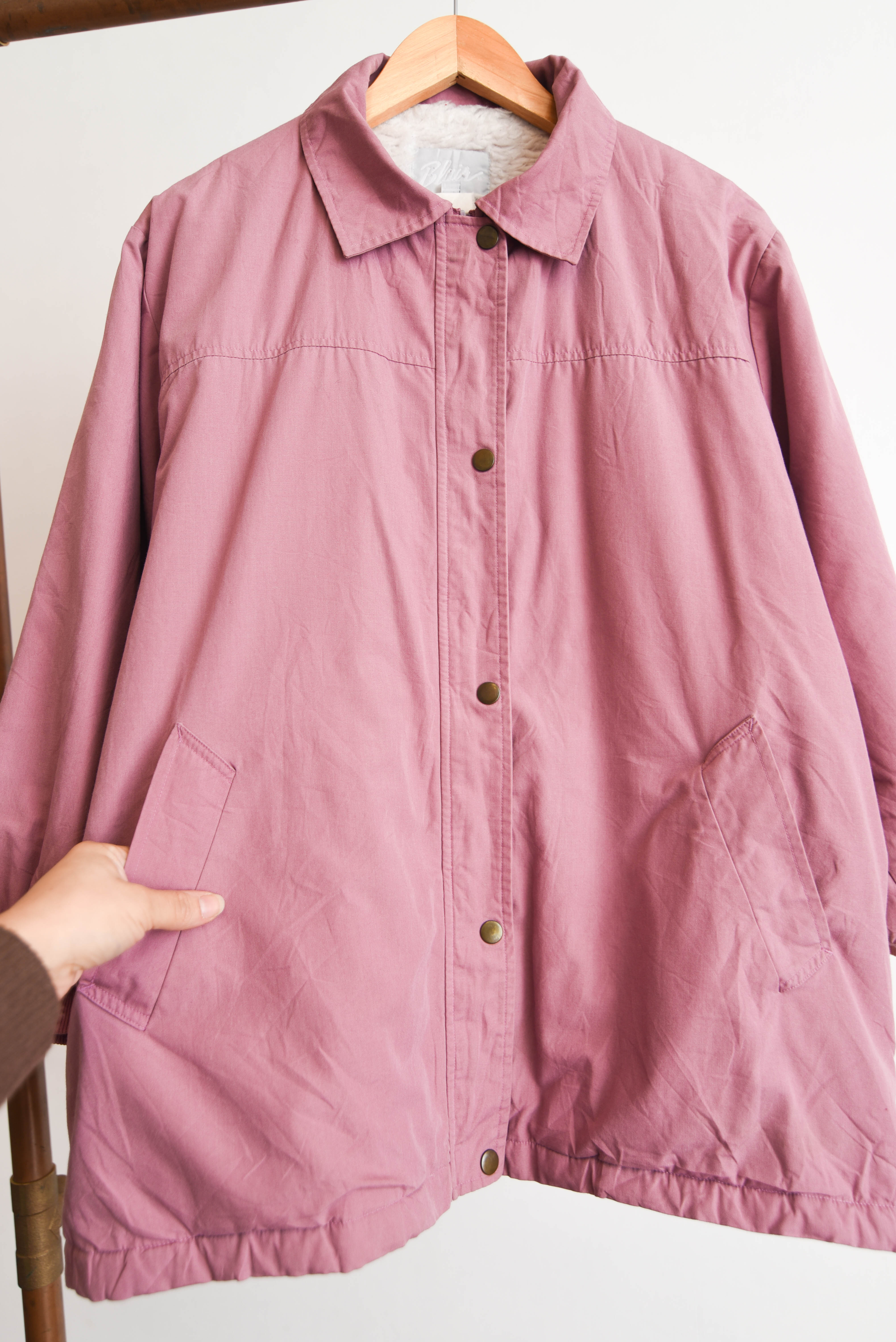 Chaqueta rosada chiporro vntg