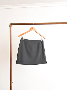 Mini falda gris 90s