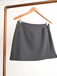 Mini falda gris 90s