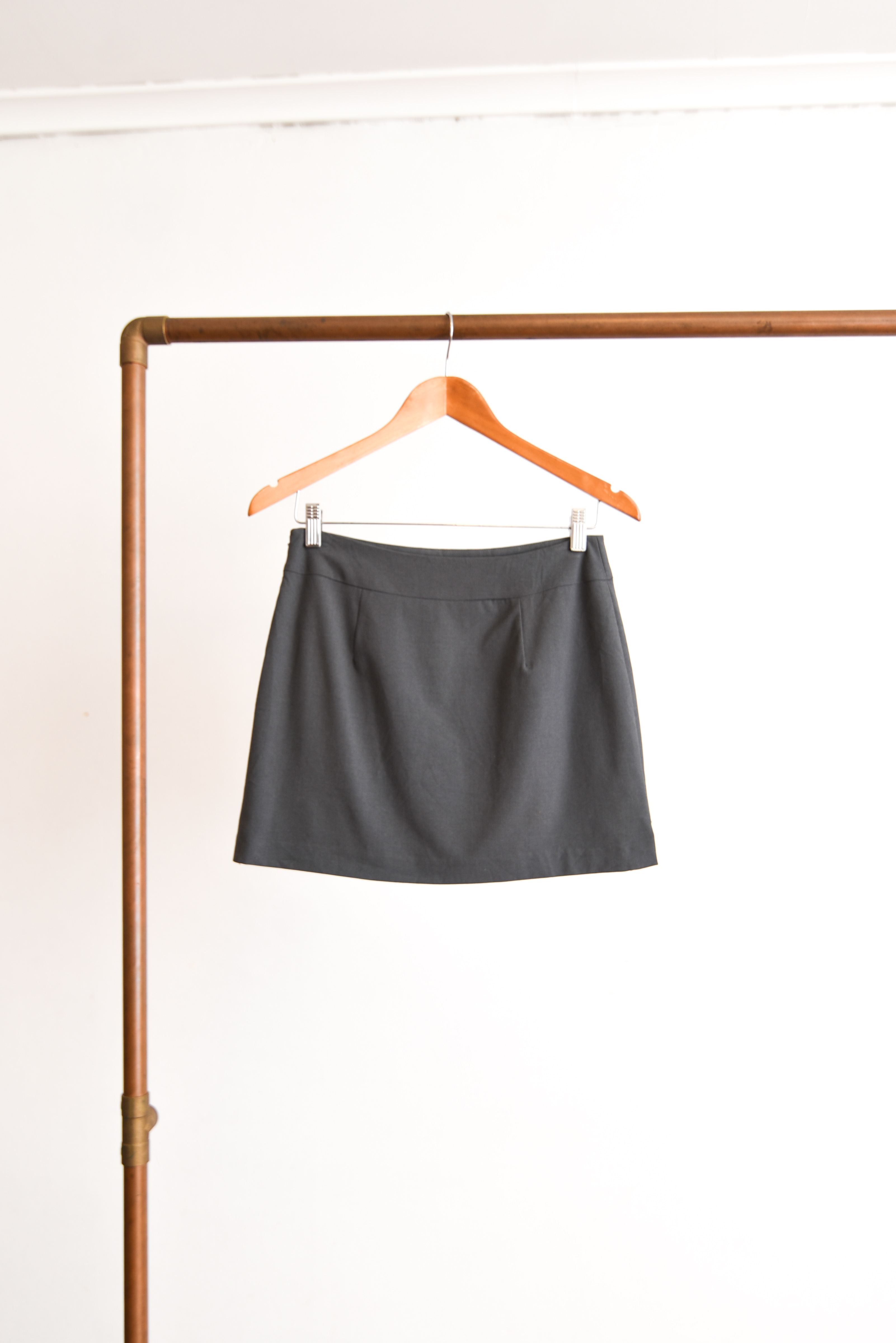 Mini falda gris 90s