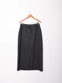 Maxi falda grafito 90s
