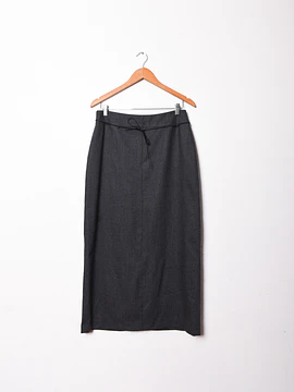 Maxi falda grafito 90s