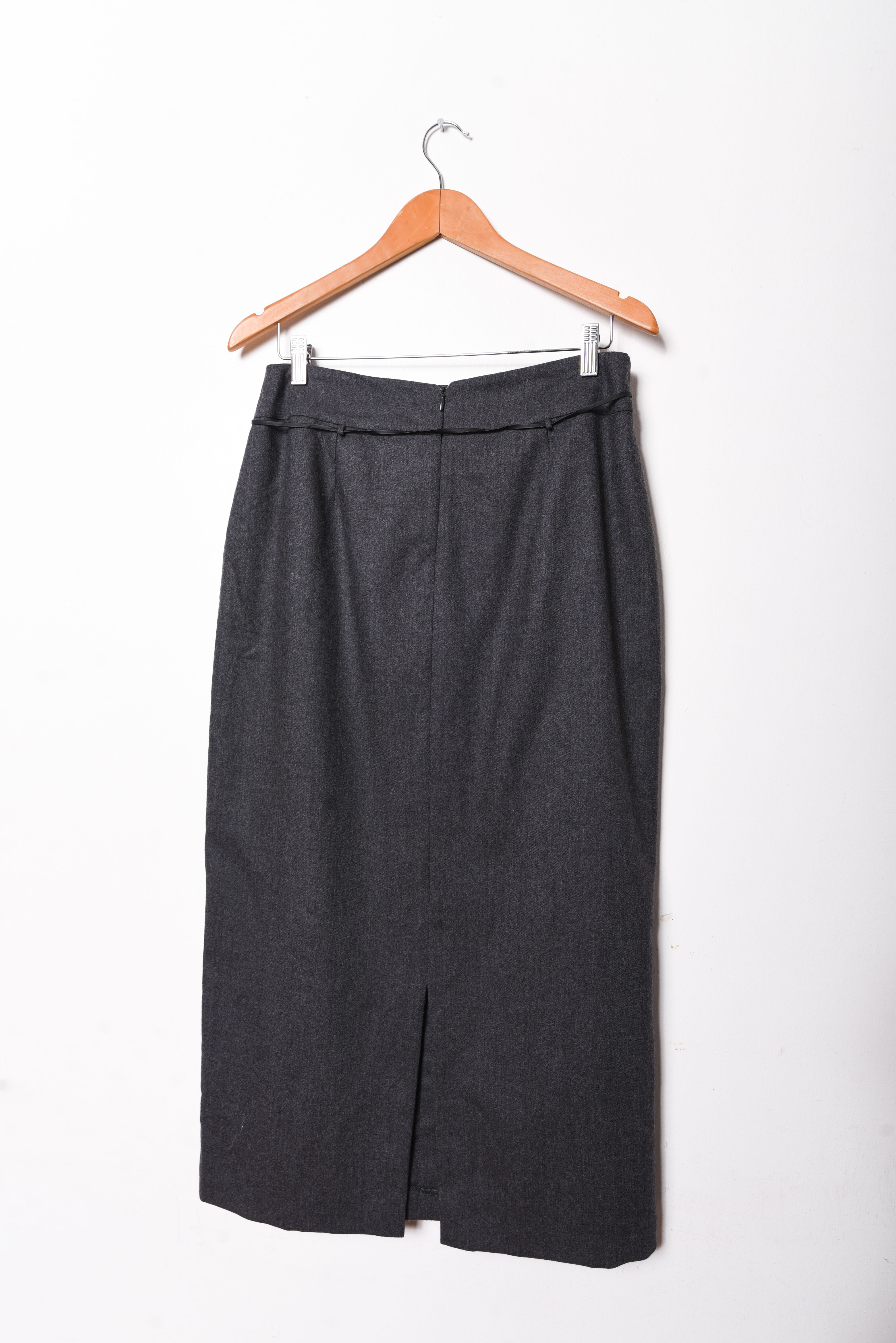 Maxi falda grafito 90s