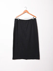 Maxi falda grafito plus size