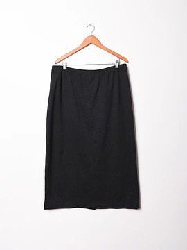 Maxi falda grafito plus size
