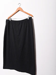 Maxi falda grafito plus size