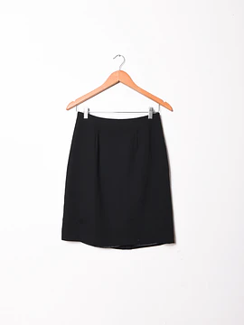 Falda negra formal 90s