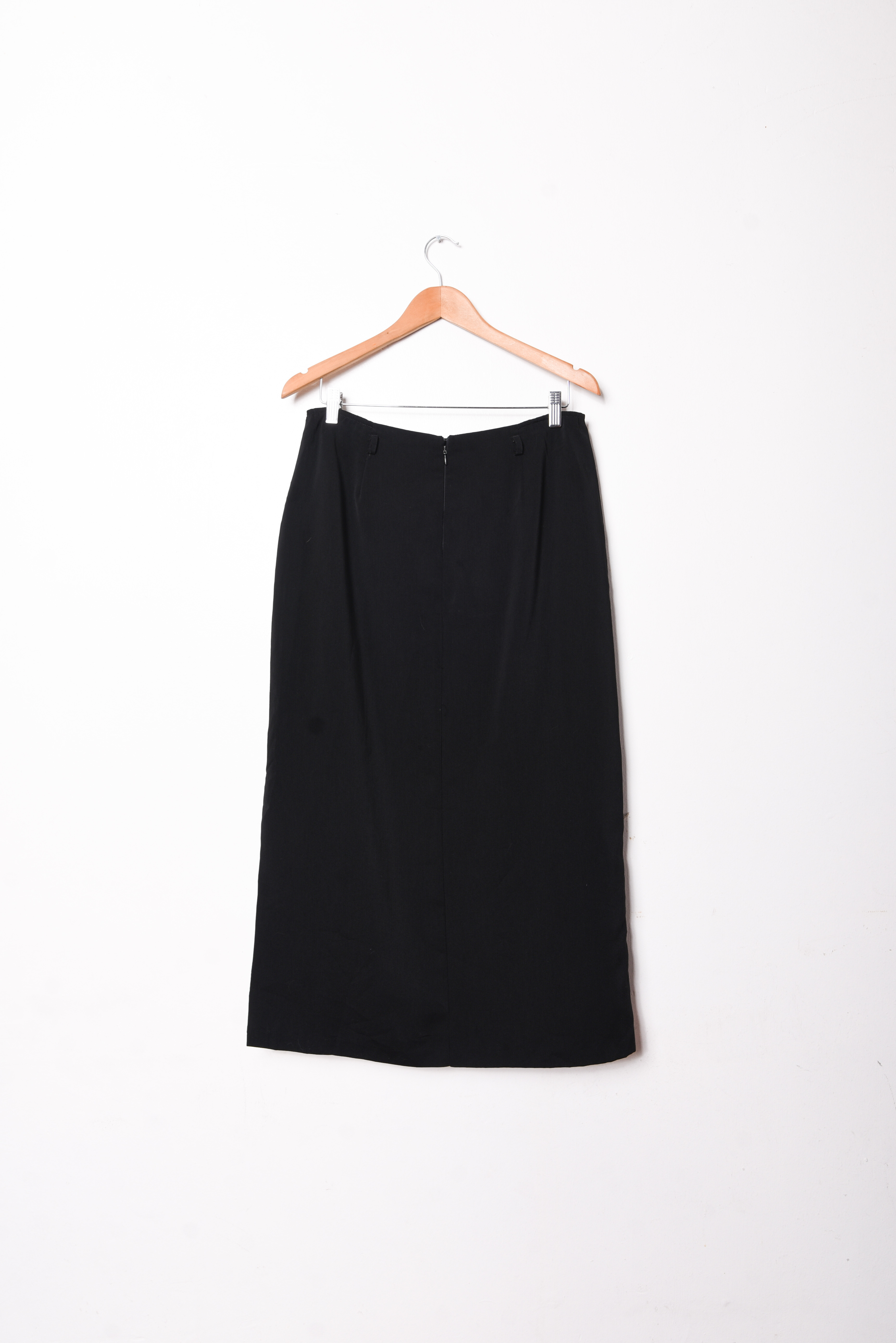Maxi falda negra 90s