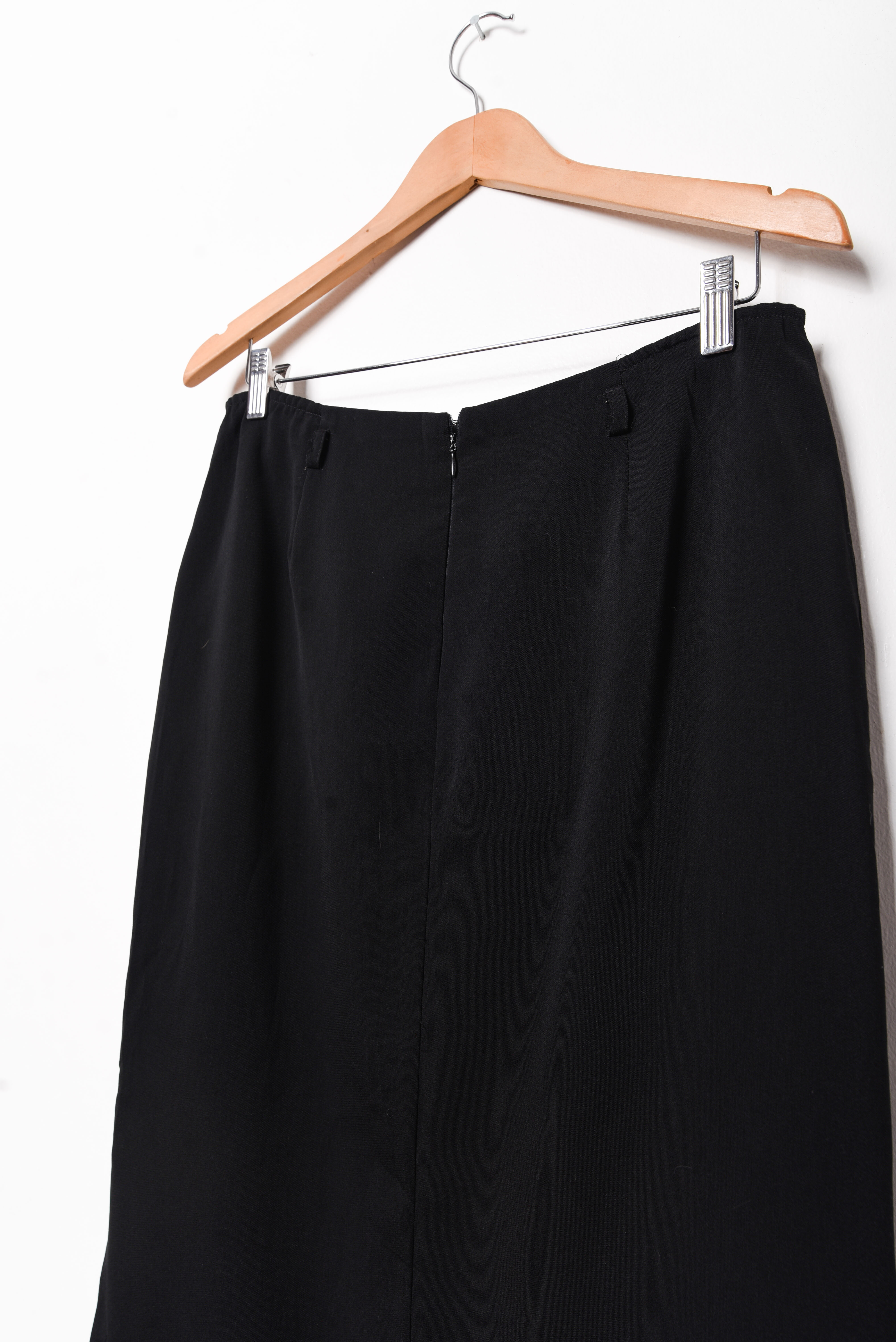 Maxi falda negra 90s