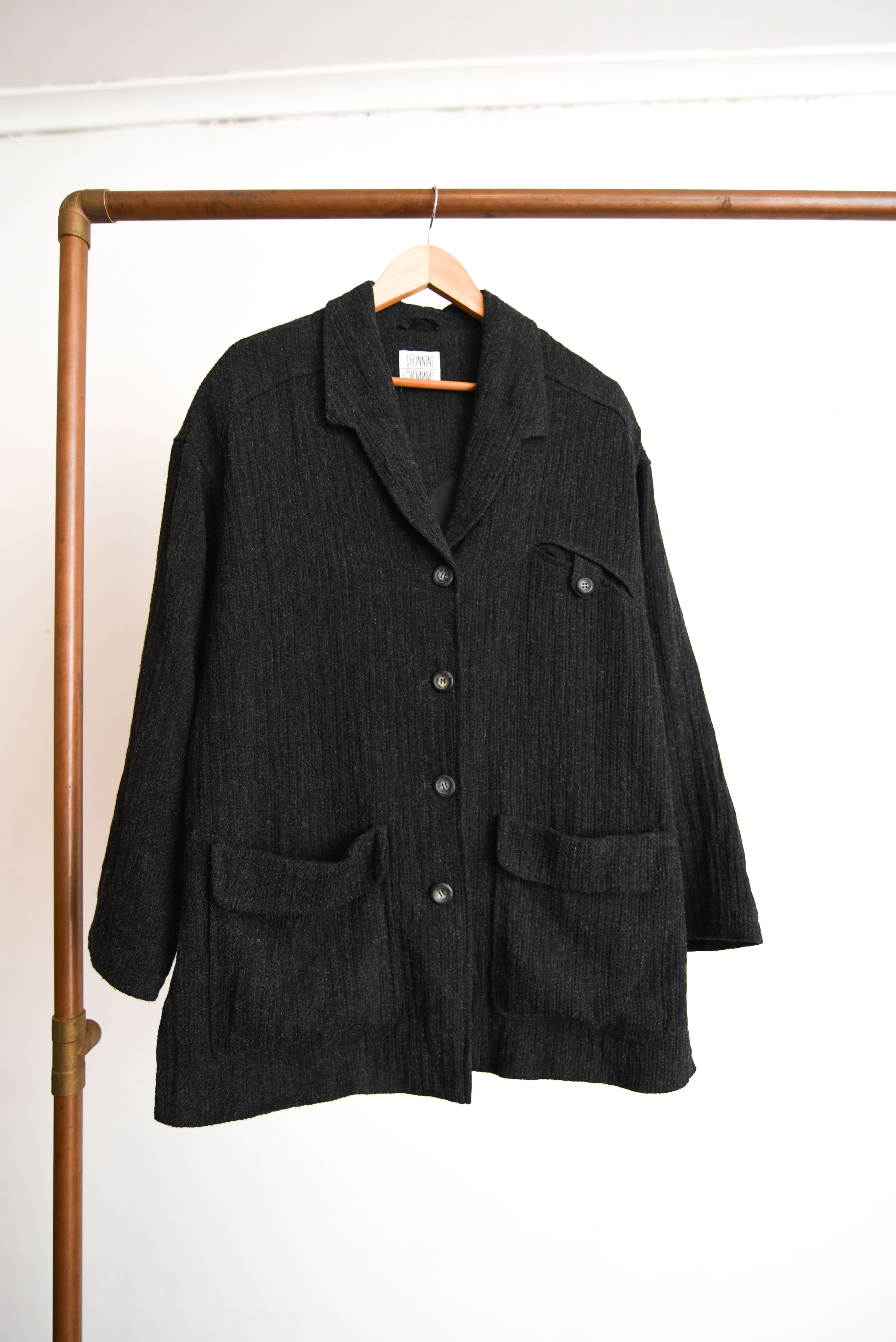 Chaqueta grafito vintage