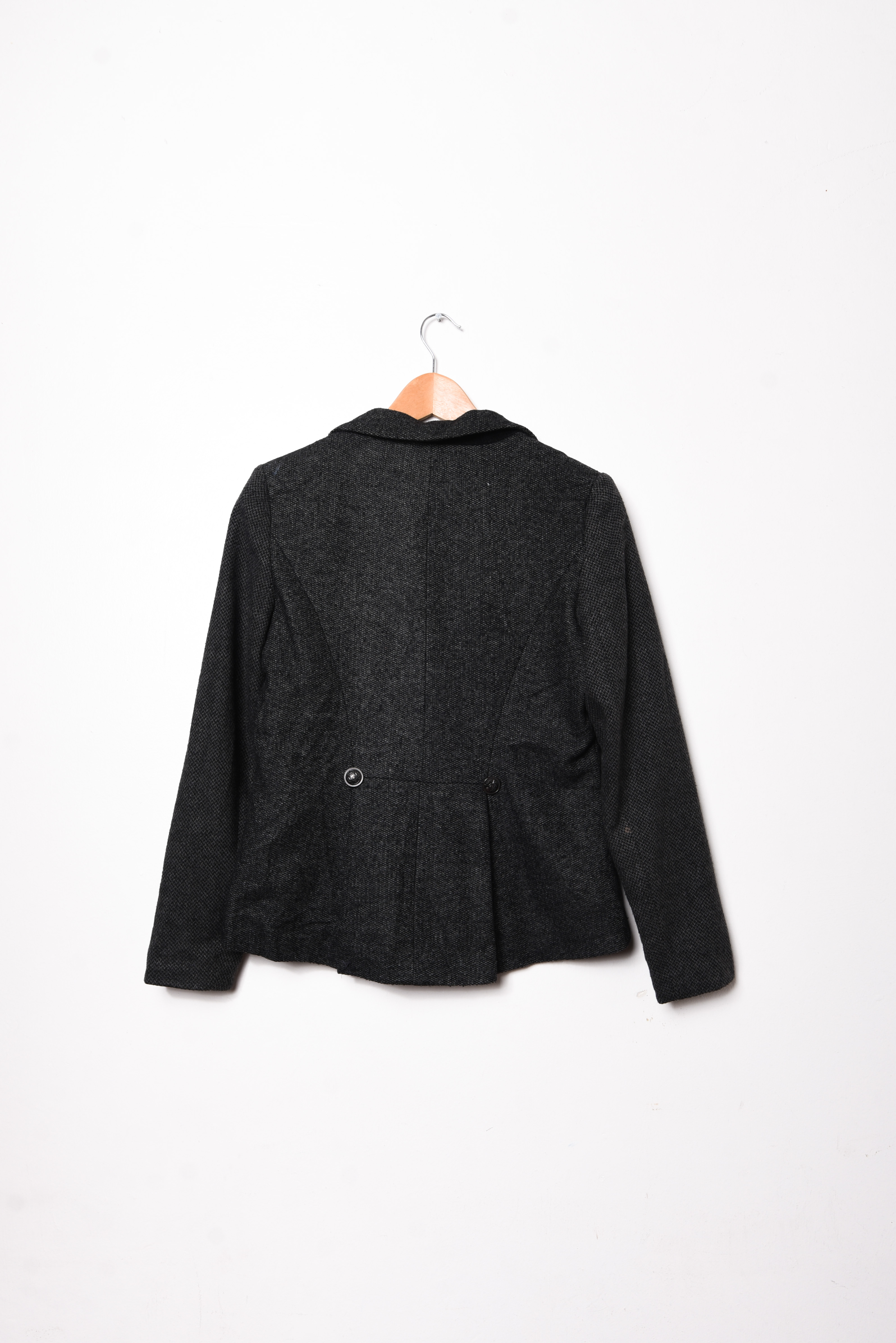 Blazer gris jaspeado