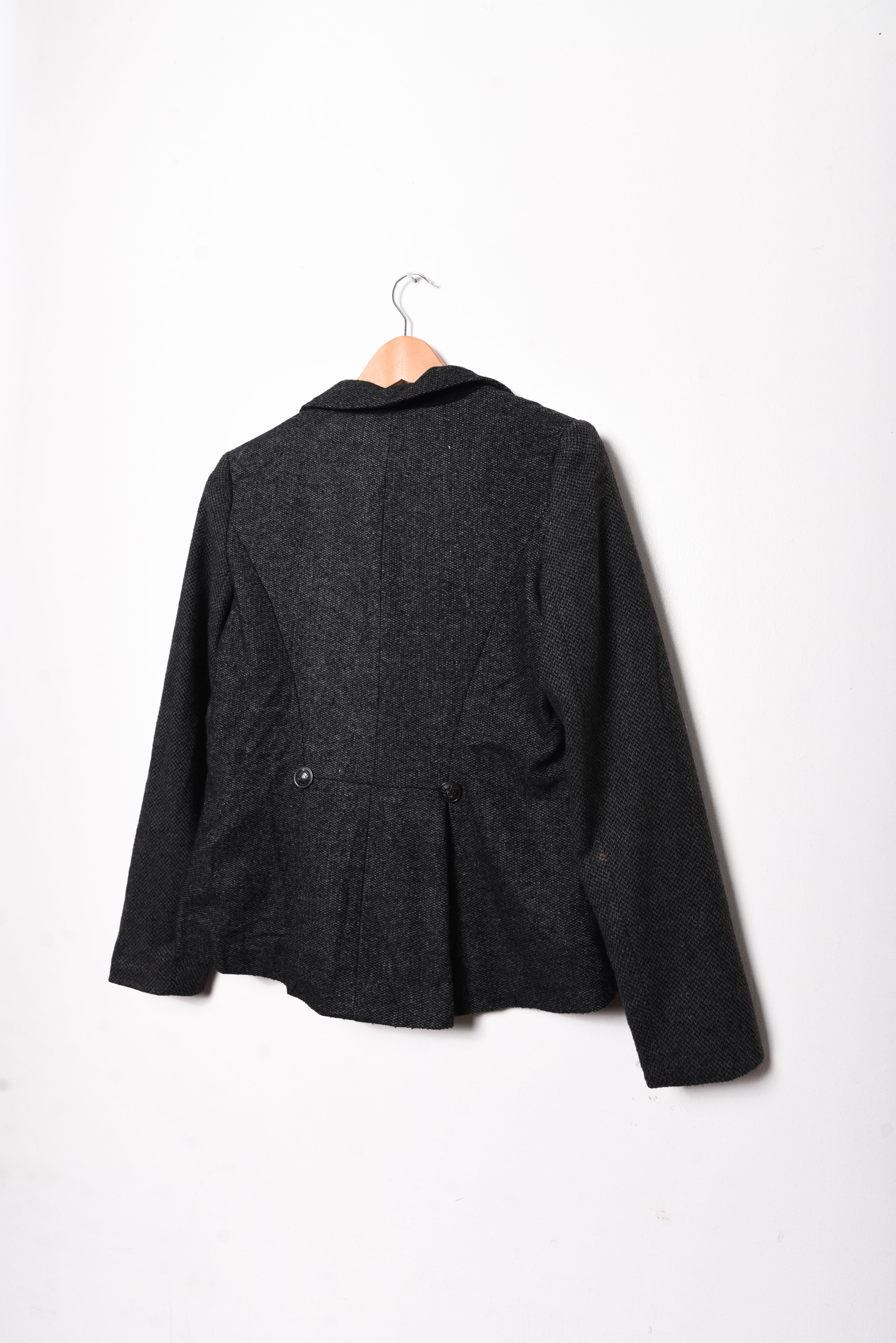 Blazer gris jaspeado