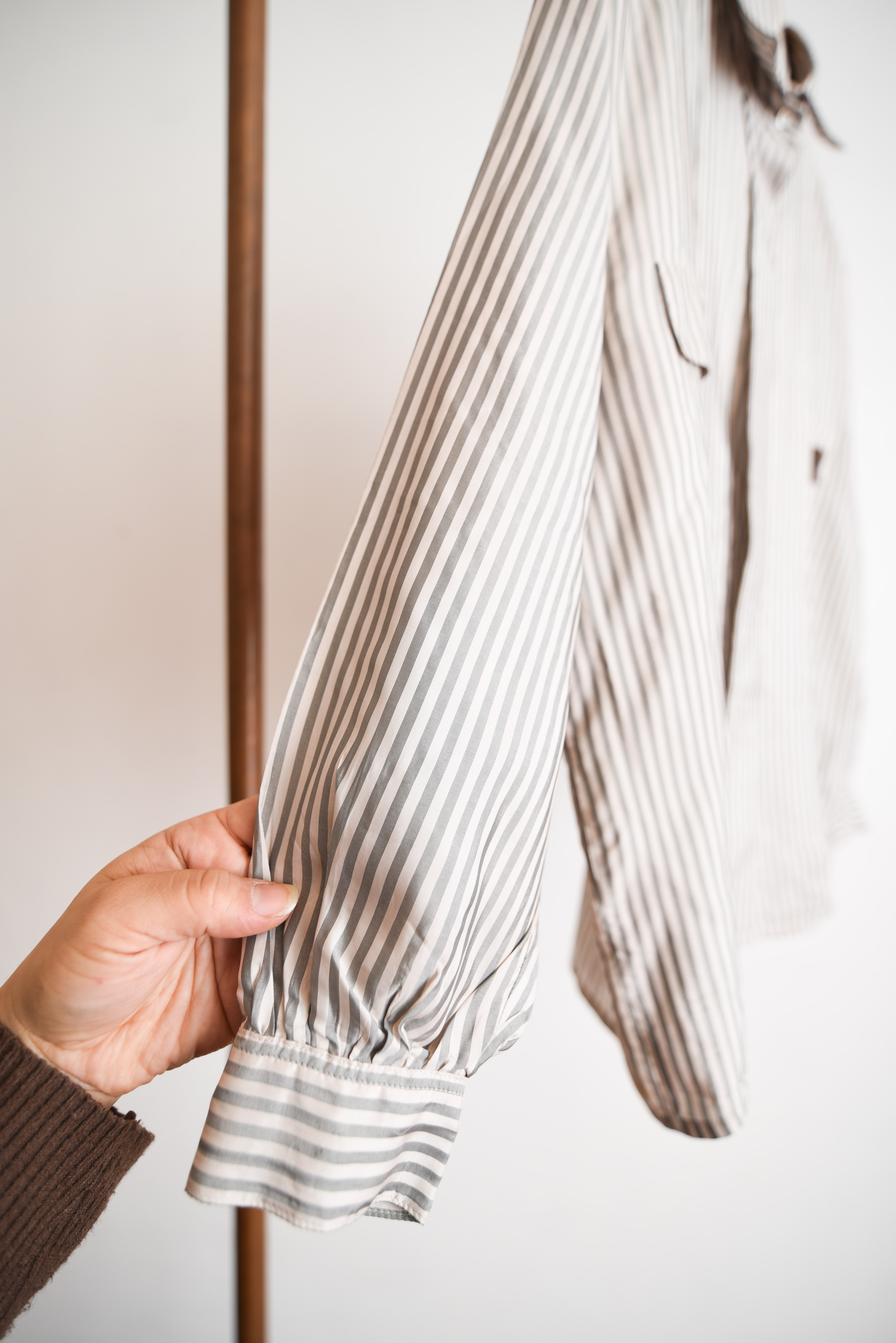Blusa vintage Jaeger rayada 1960's
