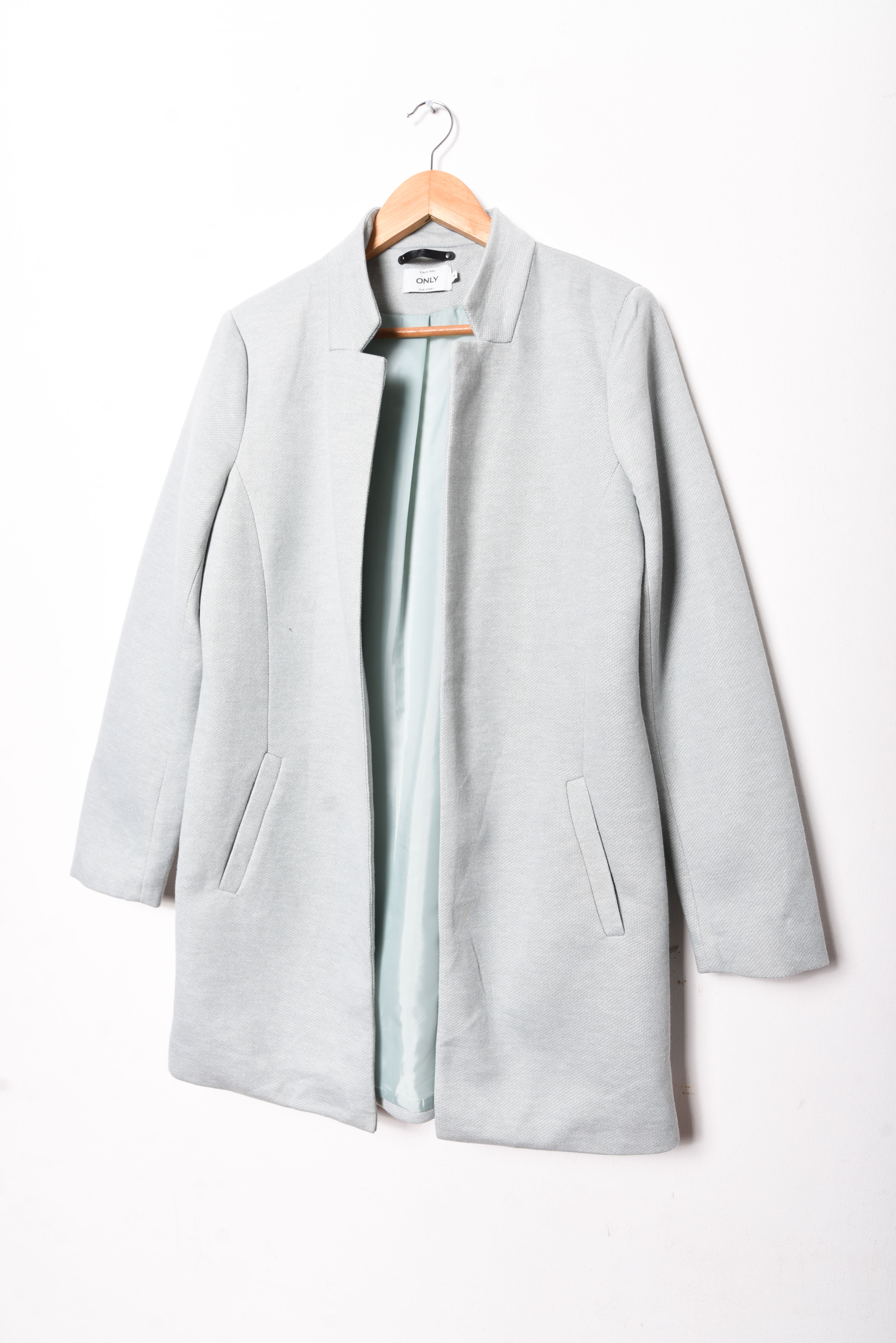 Blazer gris perla formal