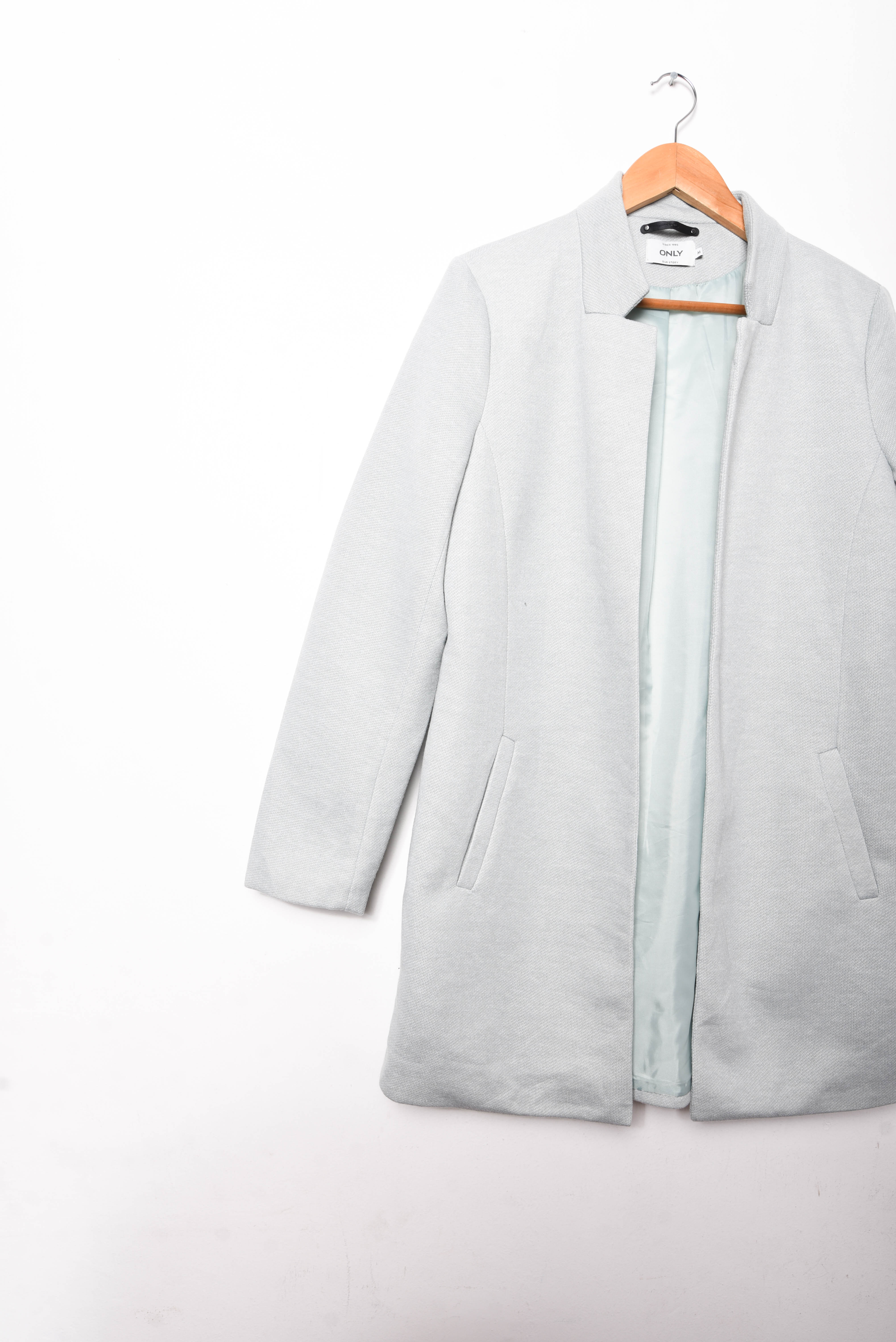 Blazer gris perla formal